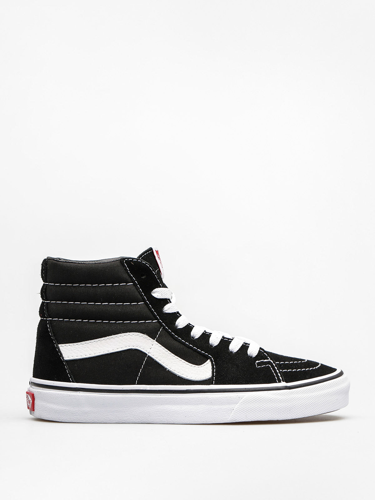 black and white vans trainers