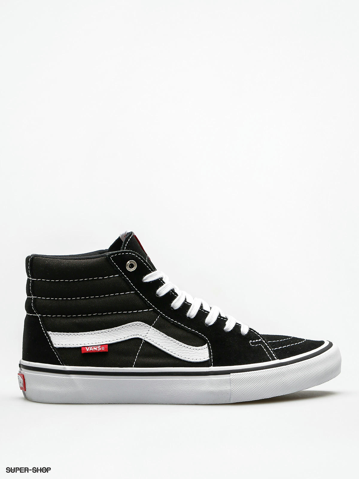 vans sk8 hi pro black white