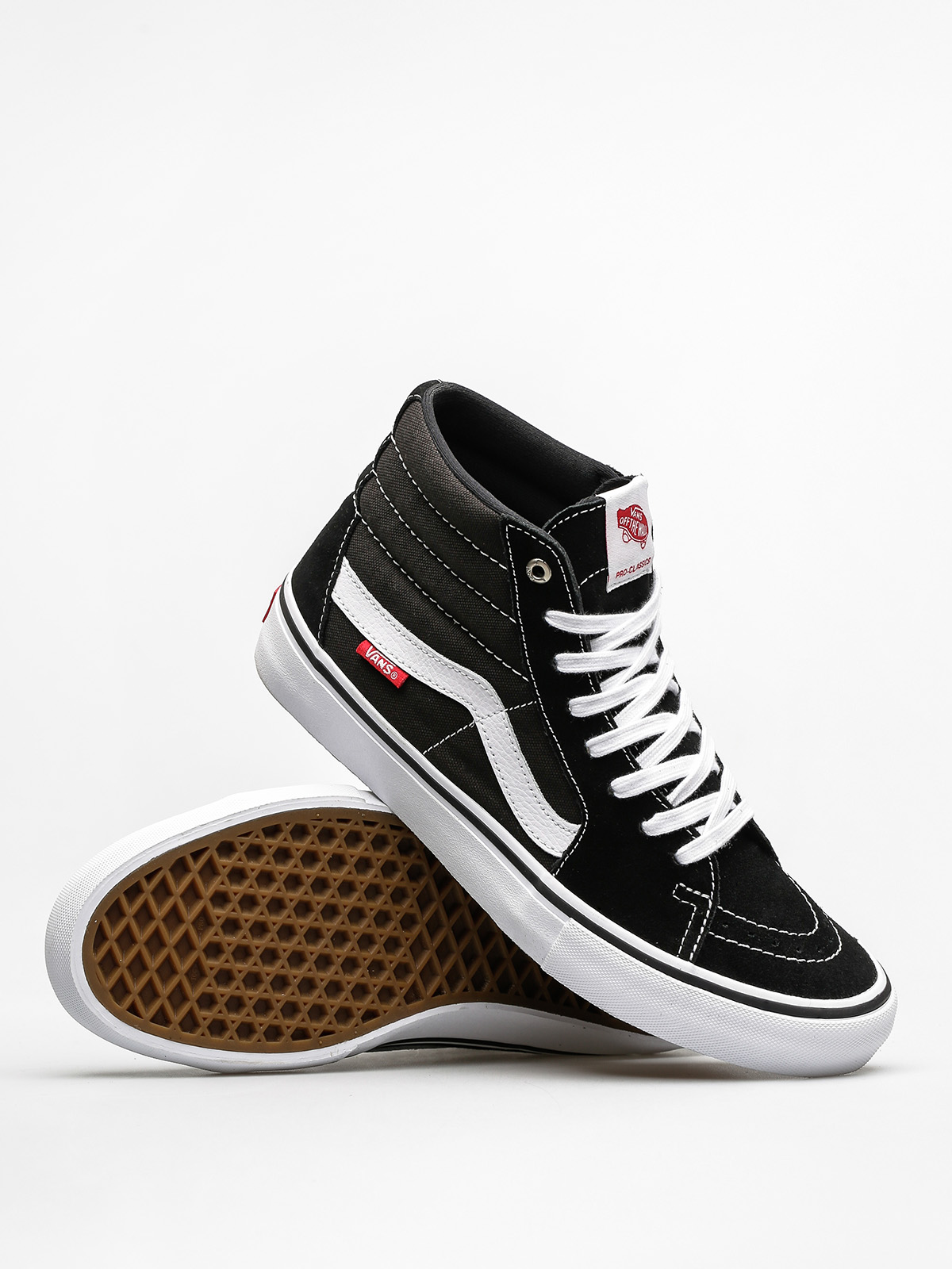 Vans Shoes Sk8 Hi Pro black (black/white)