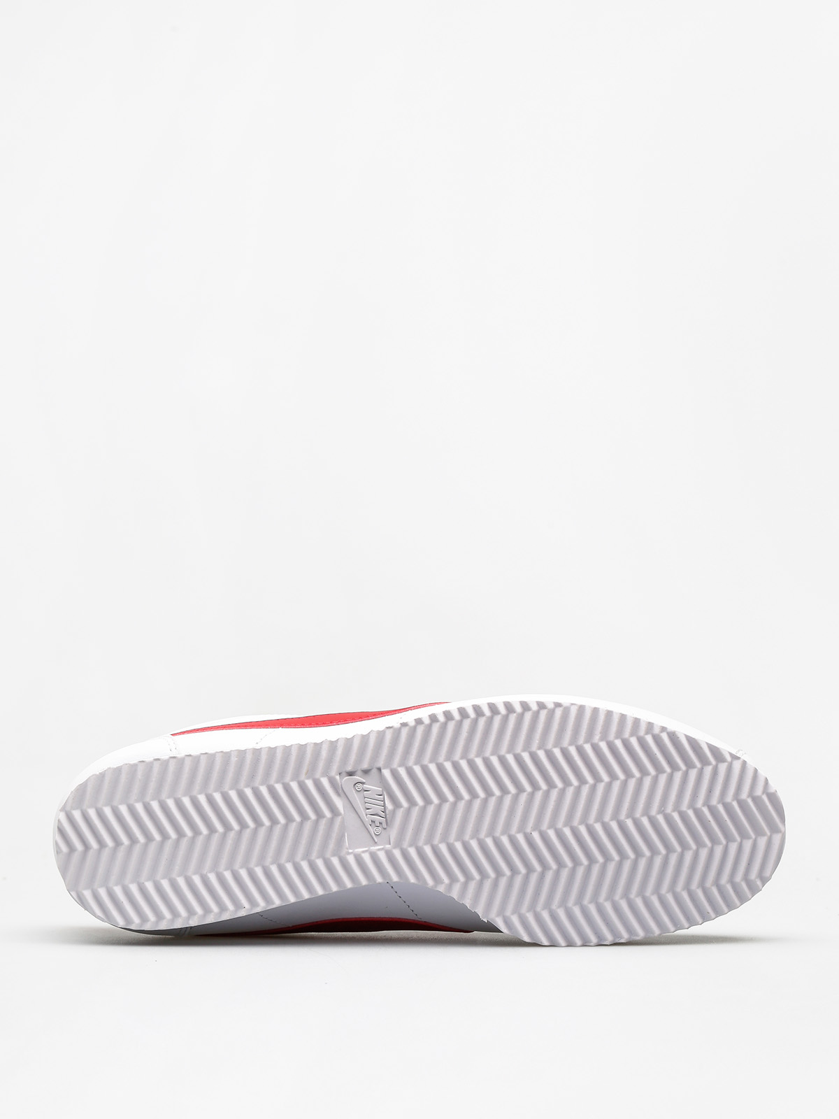 Nike Classic Cortez Leather Shoes Wmn (white/varsity red)