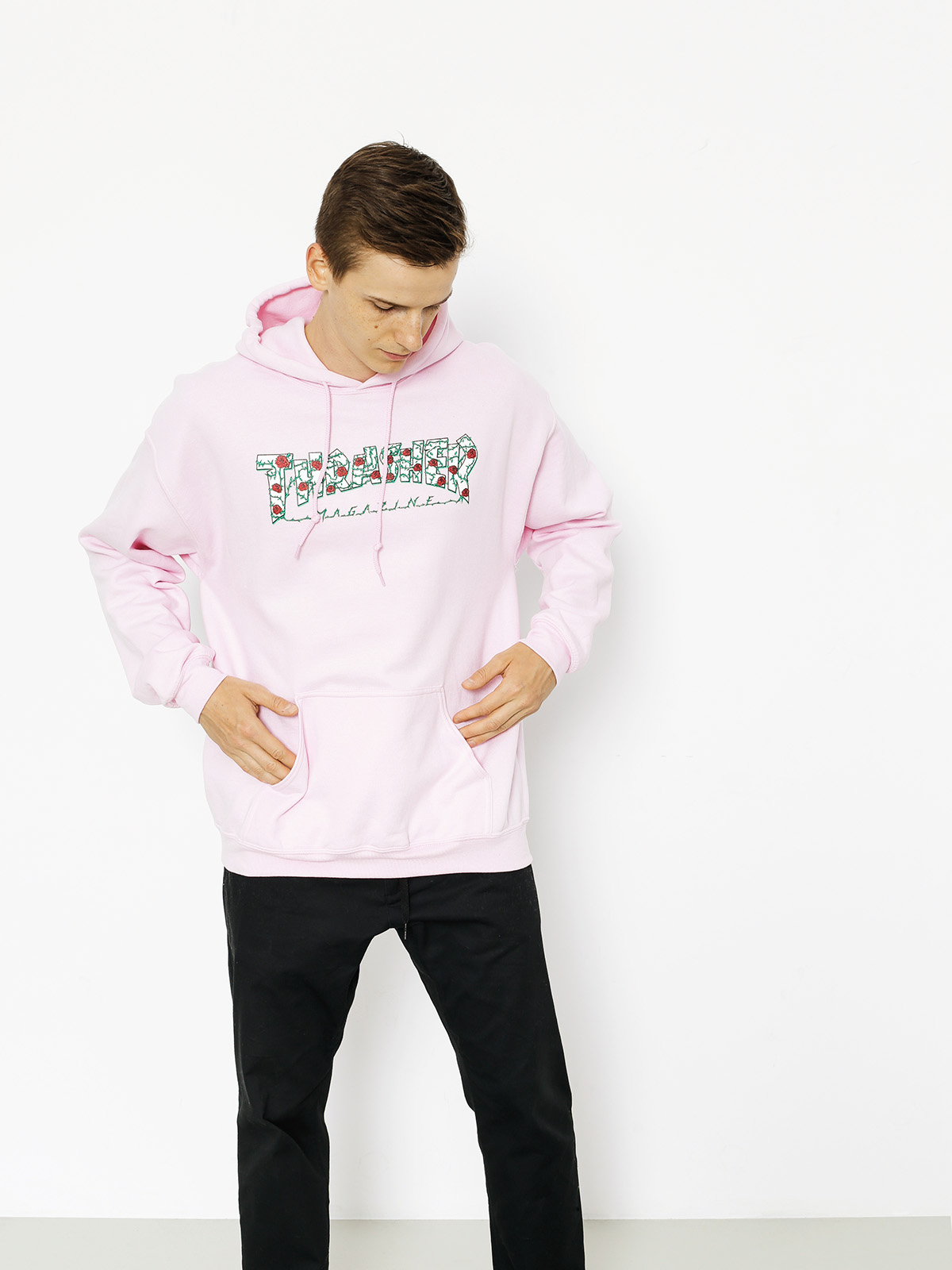 Thrasher Hoodie Tattoo HD (light pink)