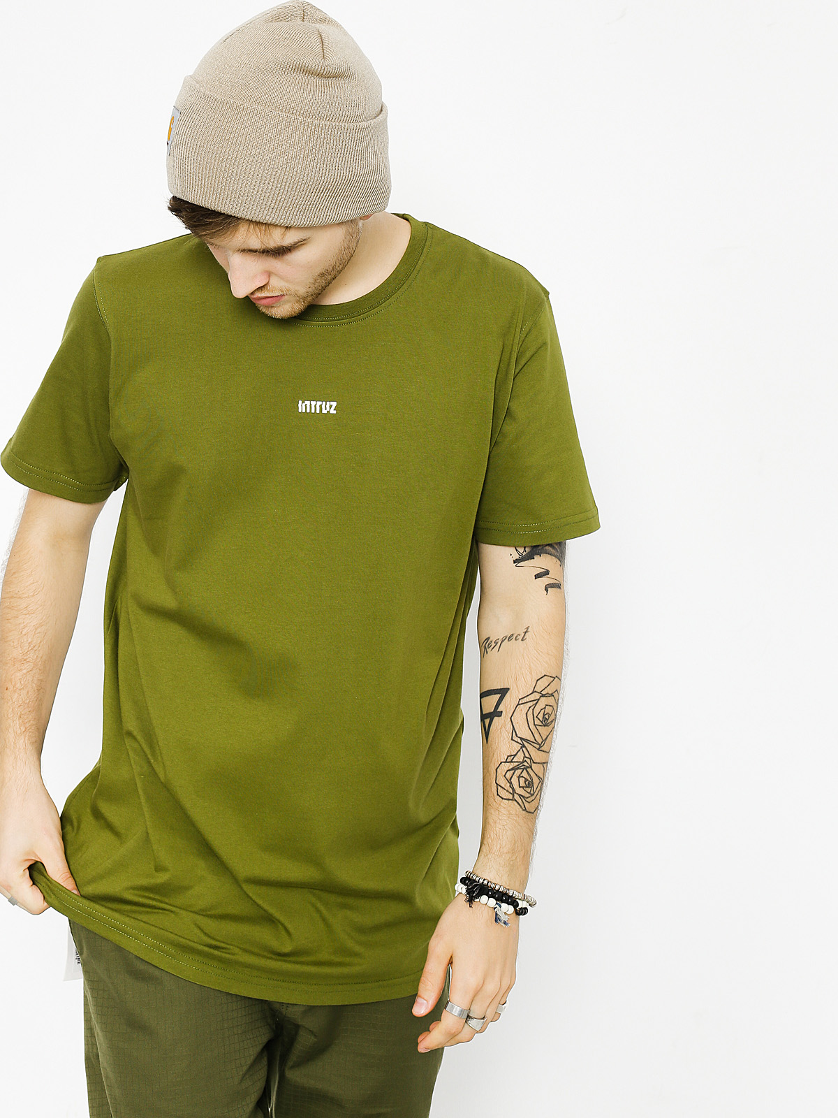 Intruz T-shirt No No (army)