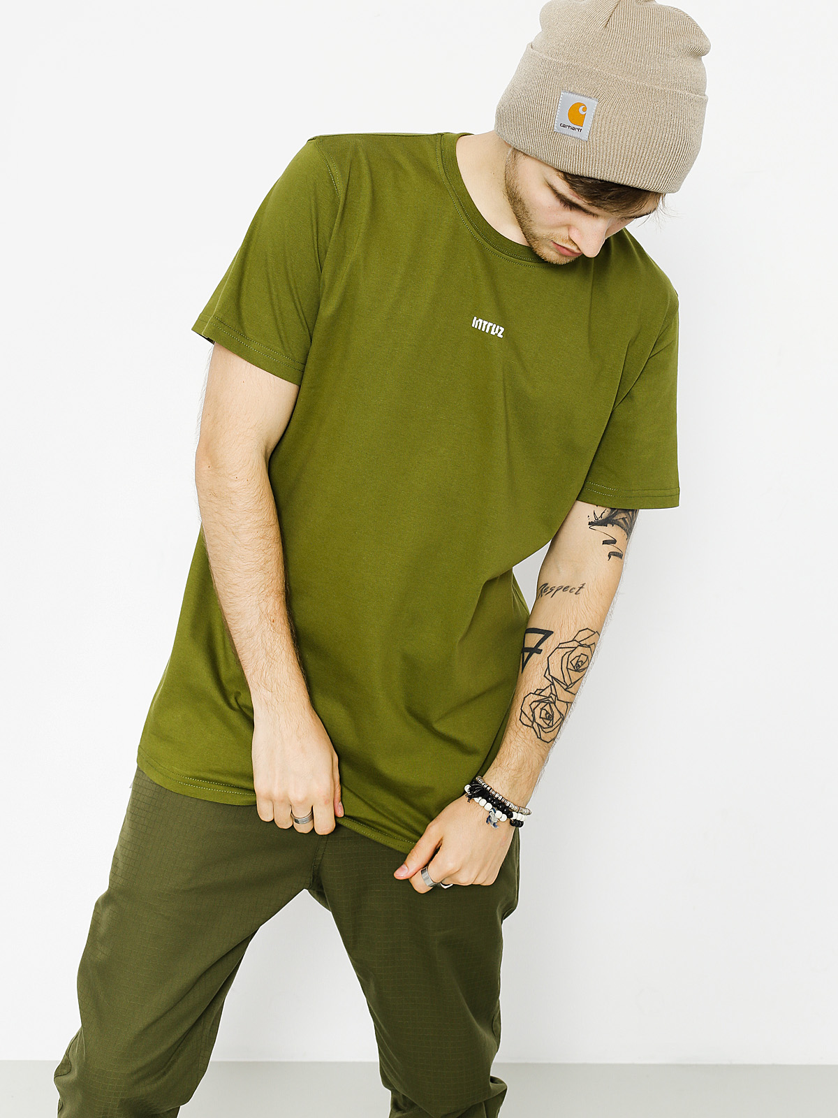 Intruz T-shirt No No (army)