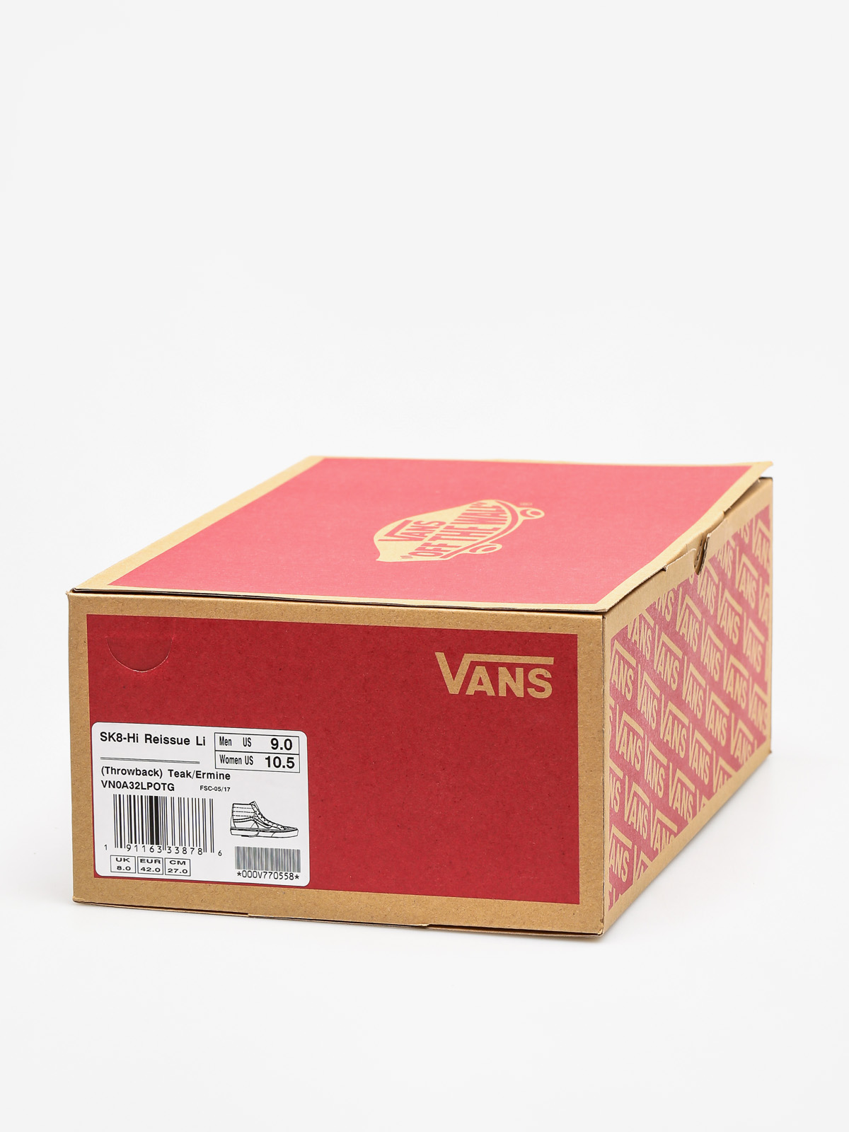 Vans Schuhe Sk8 Hi Reissue Lite (teak/ermine)