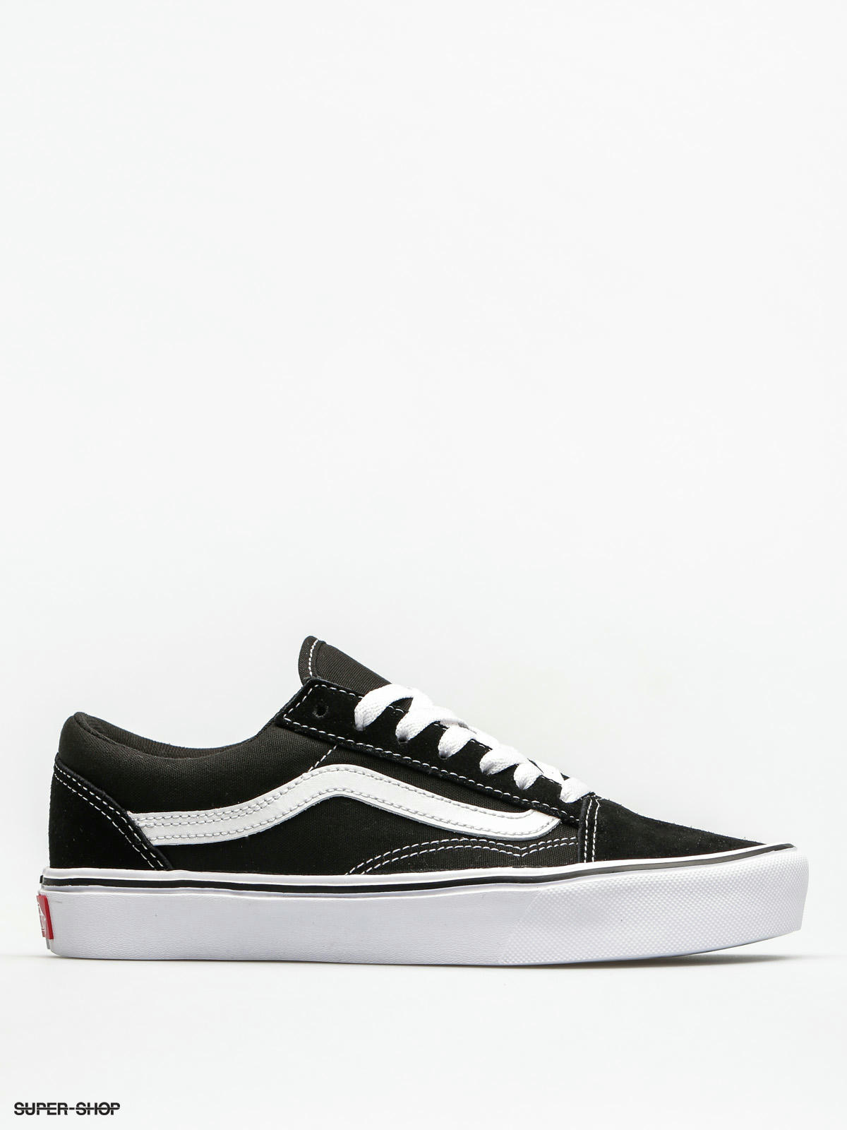 Vans Shoes Old Skool Lite suede canvas black white