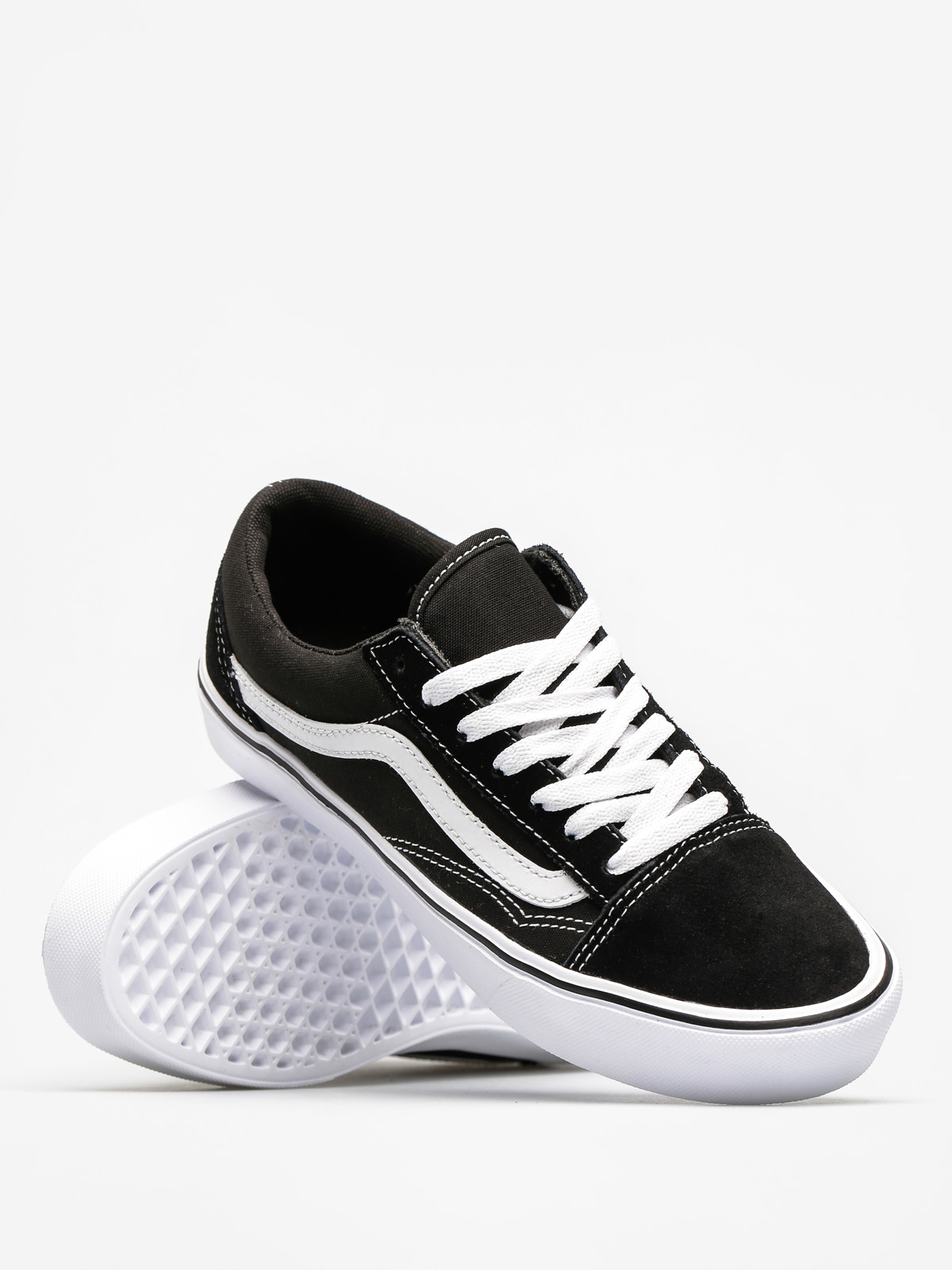 Vans Shoes Old Skool Lite (suede canvas/black/white)