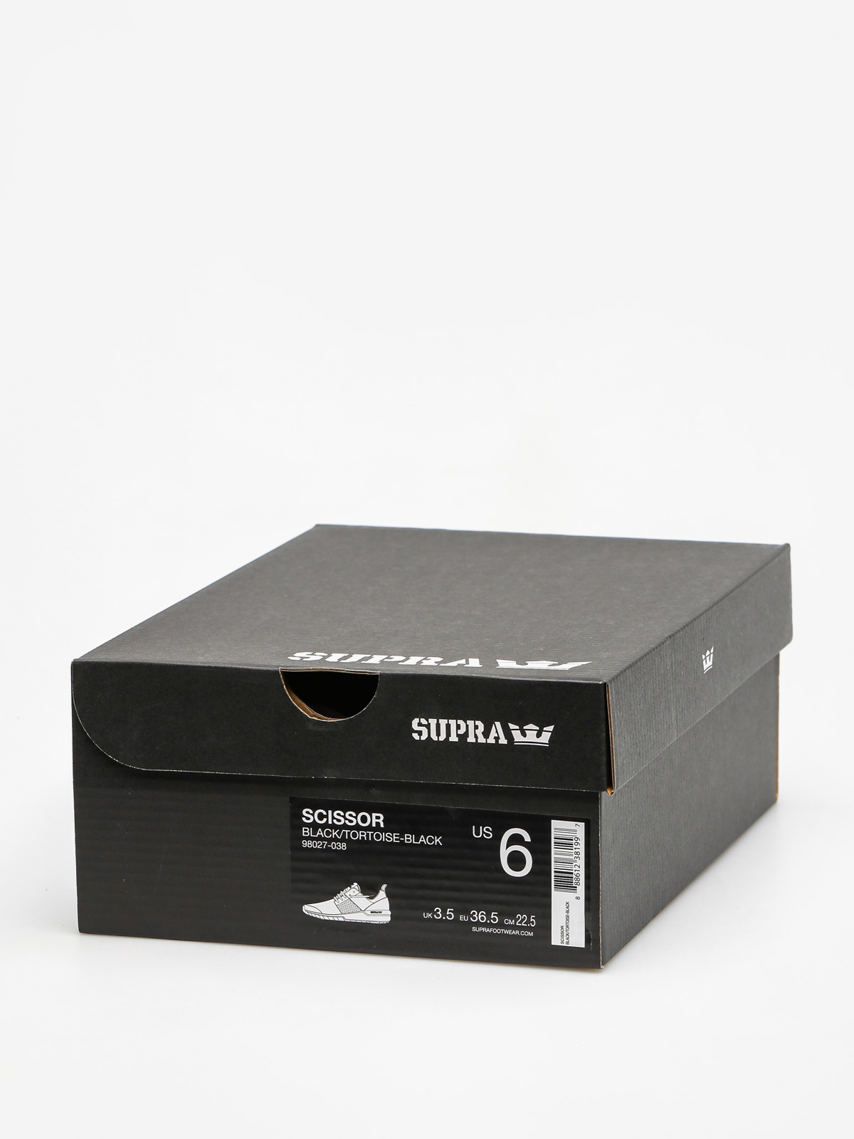 Supra Shoes Scissor Wmn (black/tortoise black)