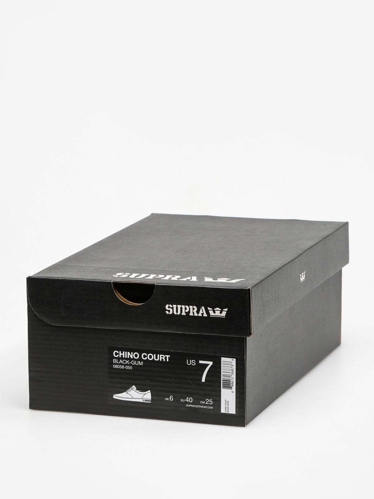 Supra Shoes Chino Court (black gum)