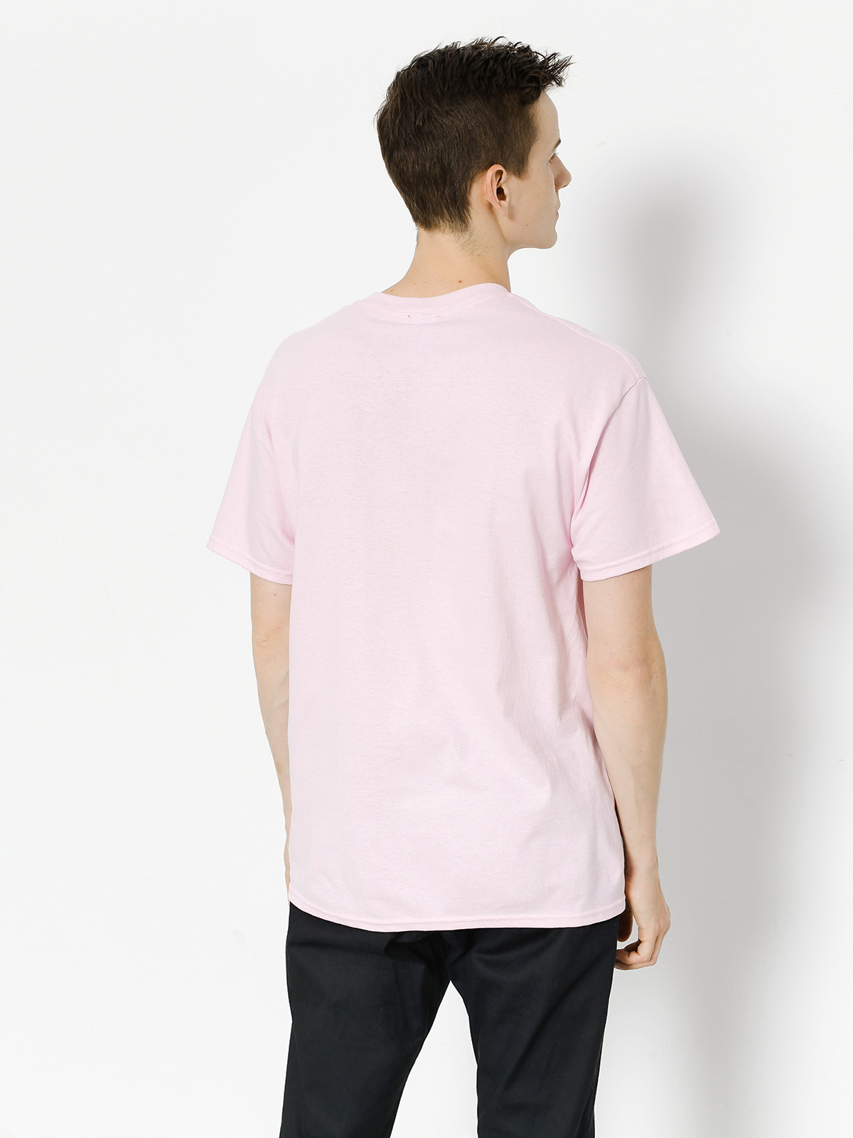 Thrasher T-shirt Kcuf (light pink)