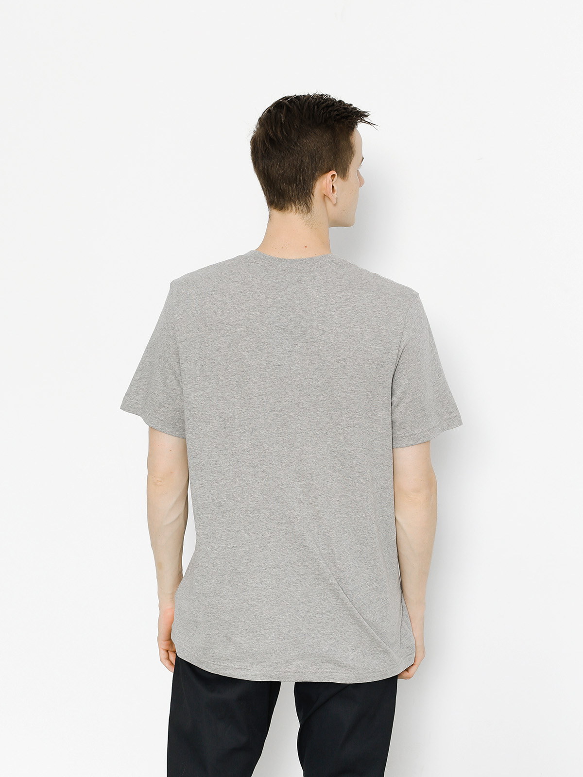 adidas T-Shirt Orig Trefoil T (mgreyh/mgreyh)