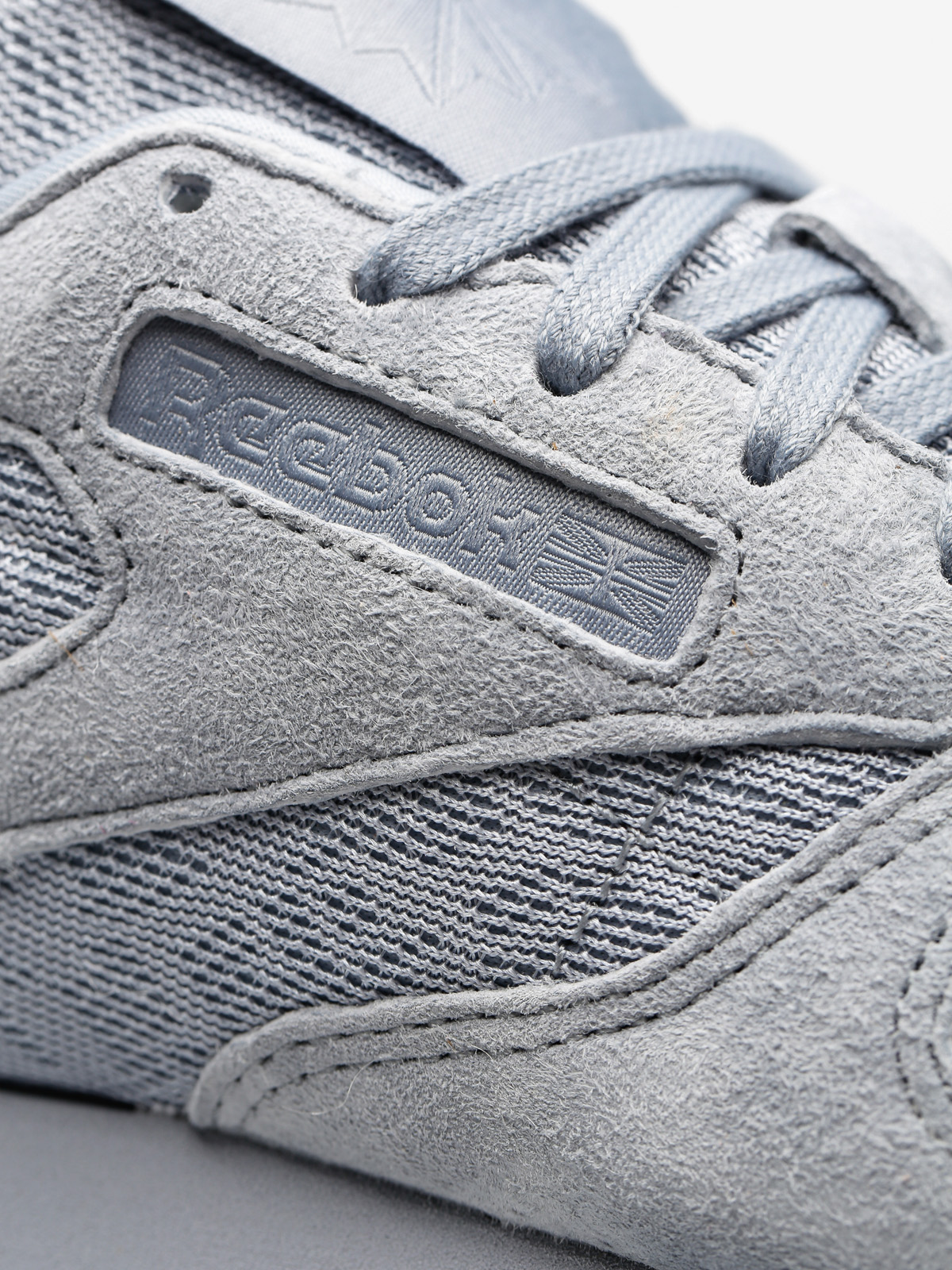 Reebok Shoes Cl Lthr Lace Wmn (meteor grey/white)