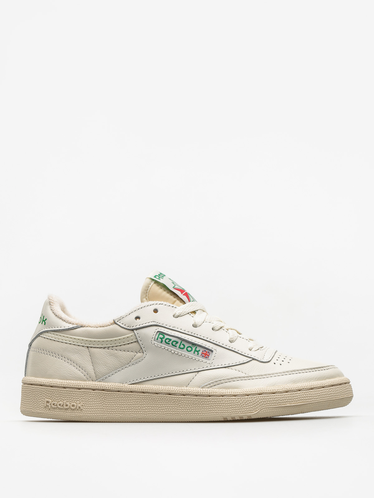 Reebok Schuhe Club C 85 Vintage Wmn (chalk/green/white/red)
