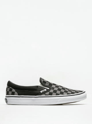 Vans Shoes Classic Slip On (black/pewter checkerboard)