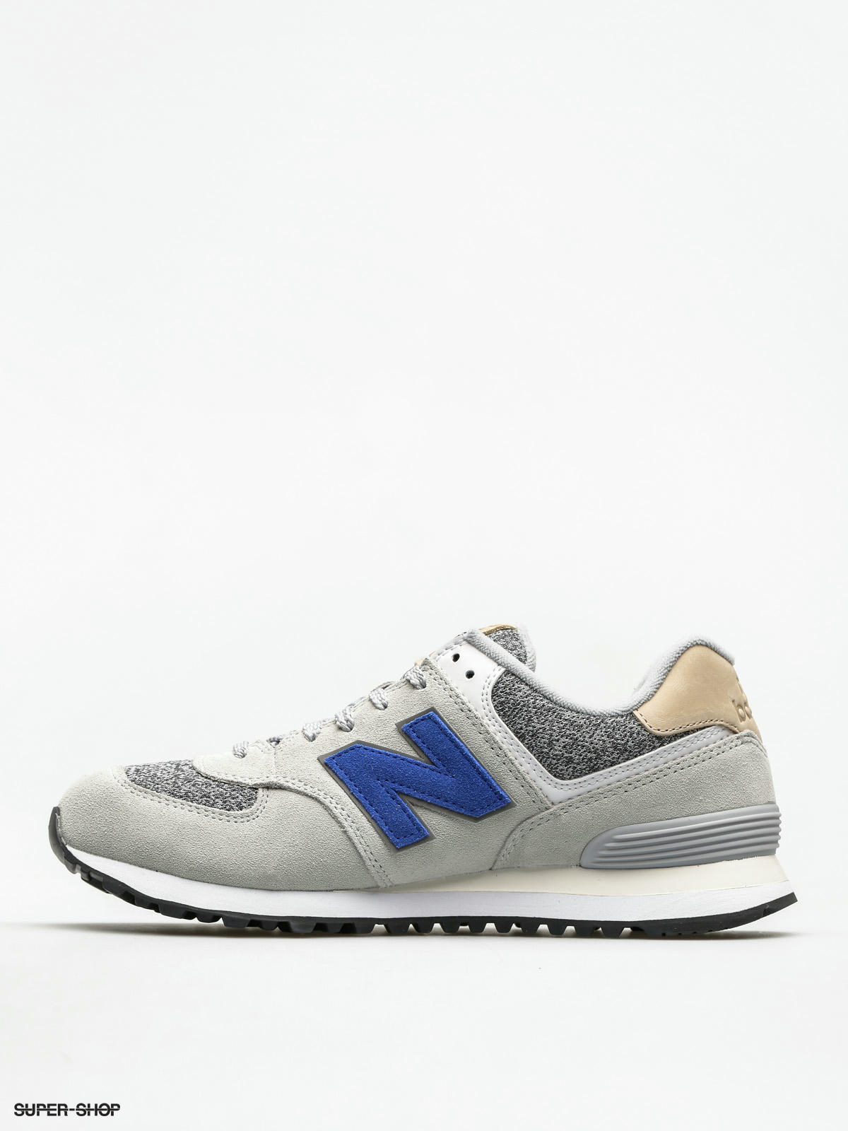 new balance 574 zilver