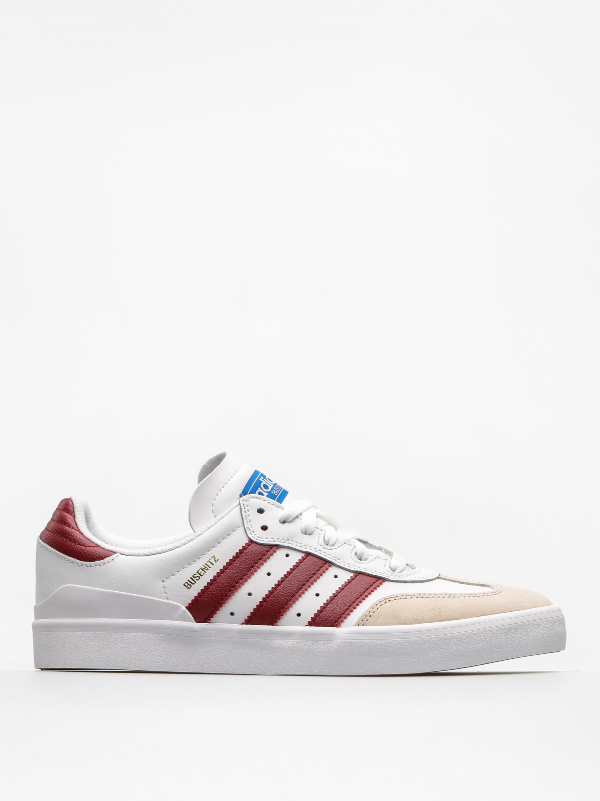 adidas Shoes Busenitz Vulc Rx (ftwr white/collegiate burgundy/bluebird)