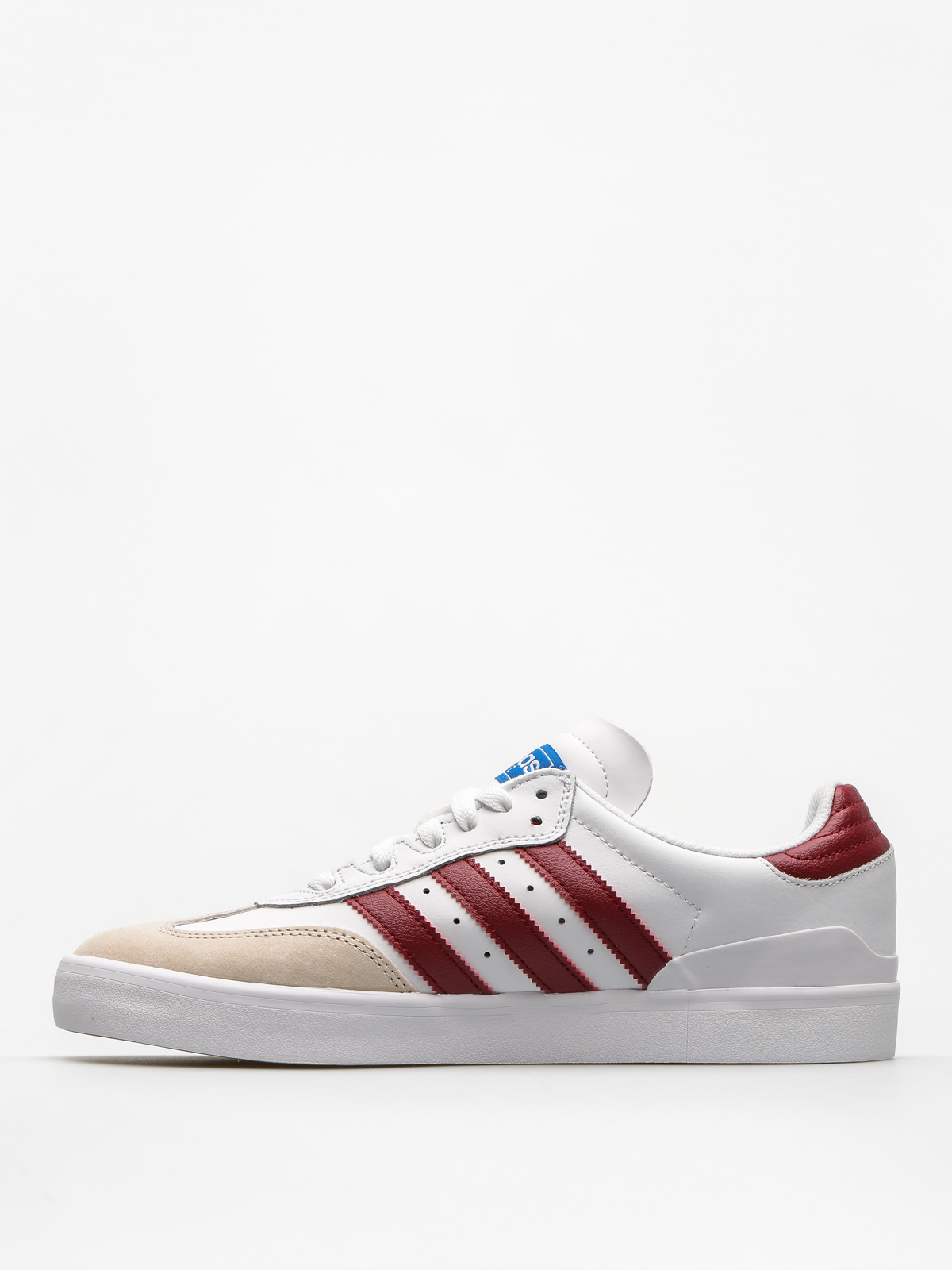 adidas Shoes Busenitz Vulc Rx (ftwr white/collegiate burgundy/bluebird)