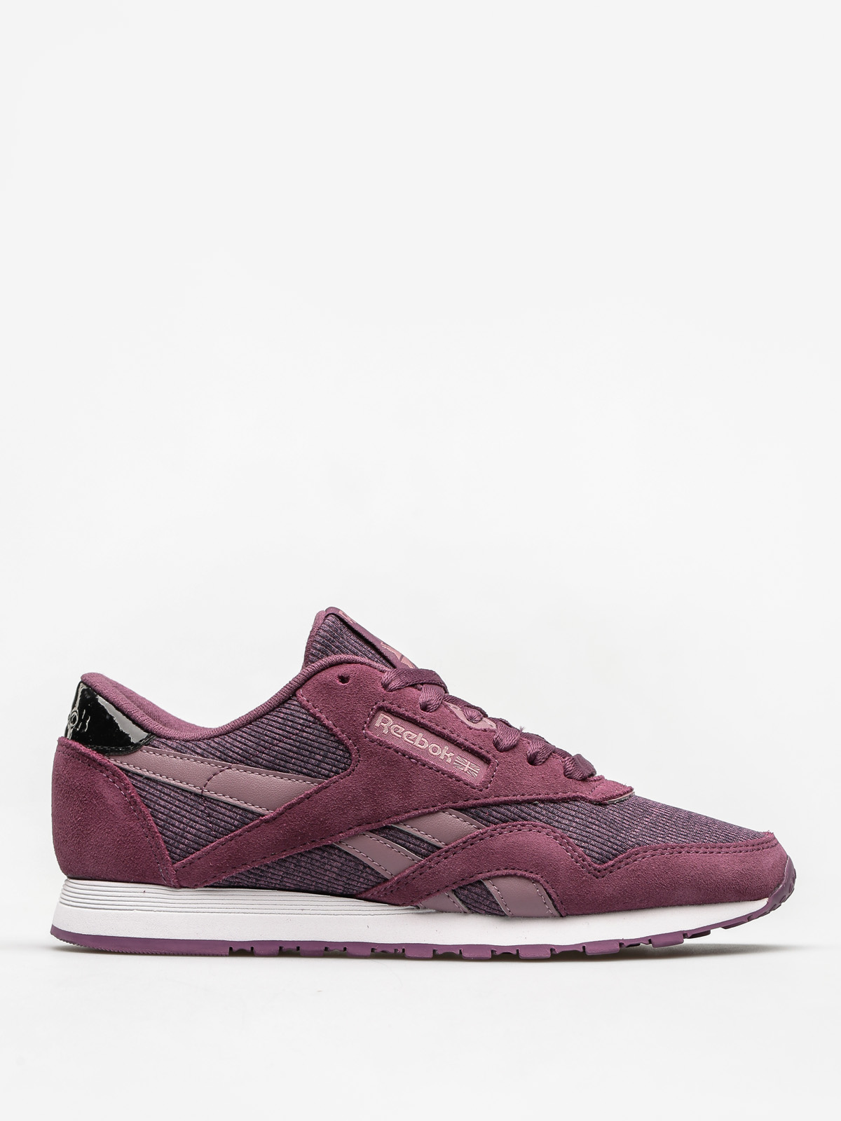 Reebok classic hot sale nylon burgundy