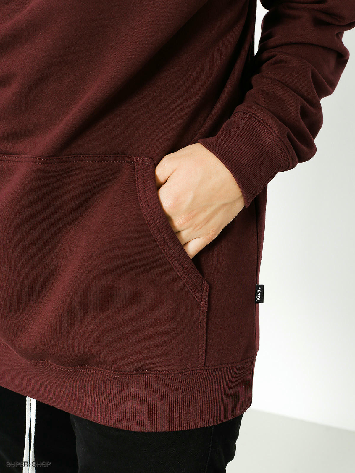 vans burgundy jumper