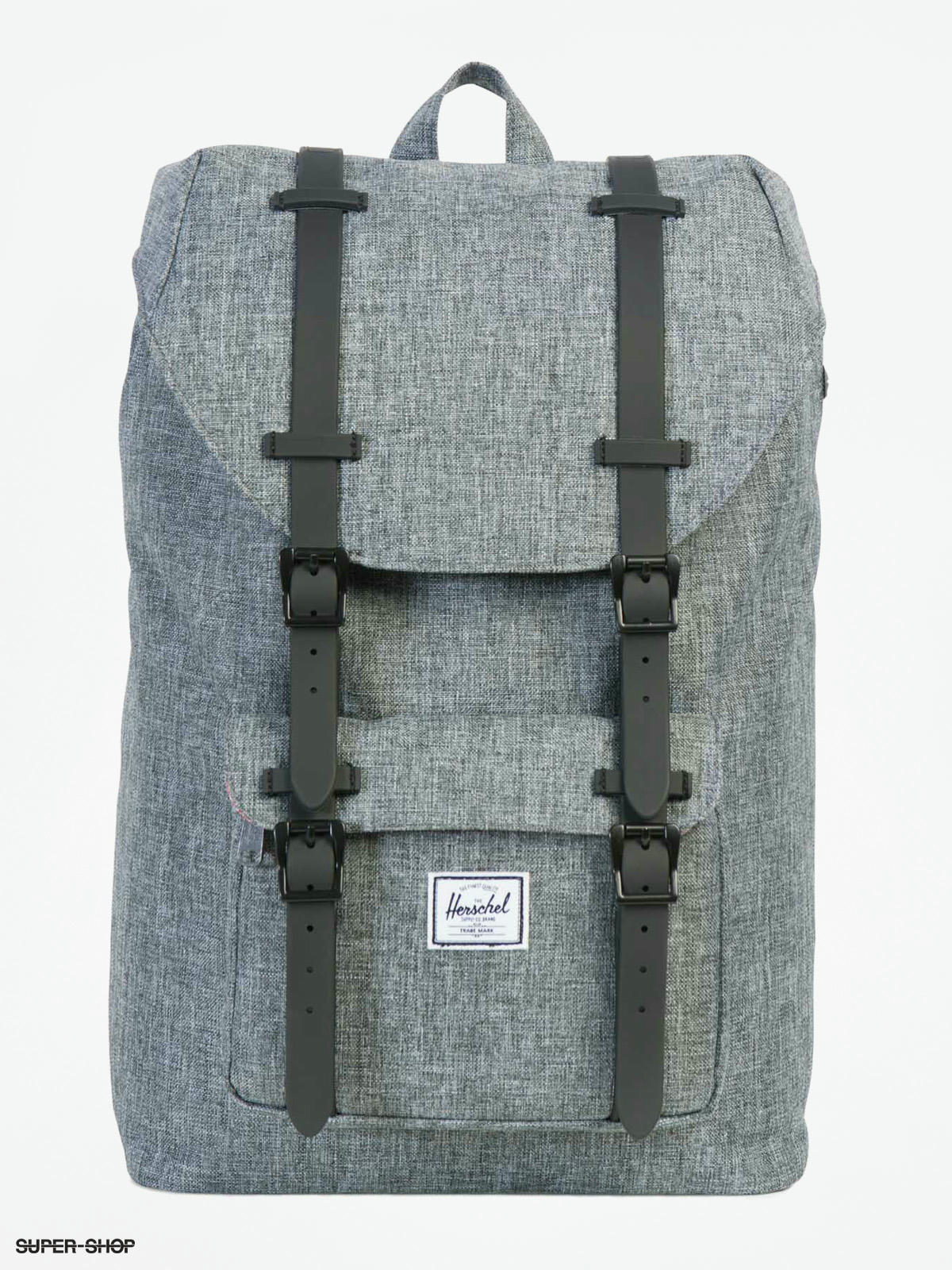 herschel raven crosshatch backpack