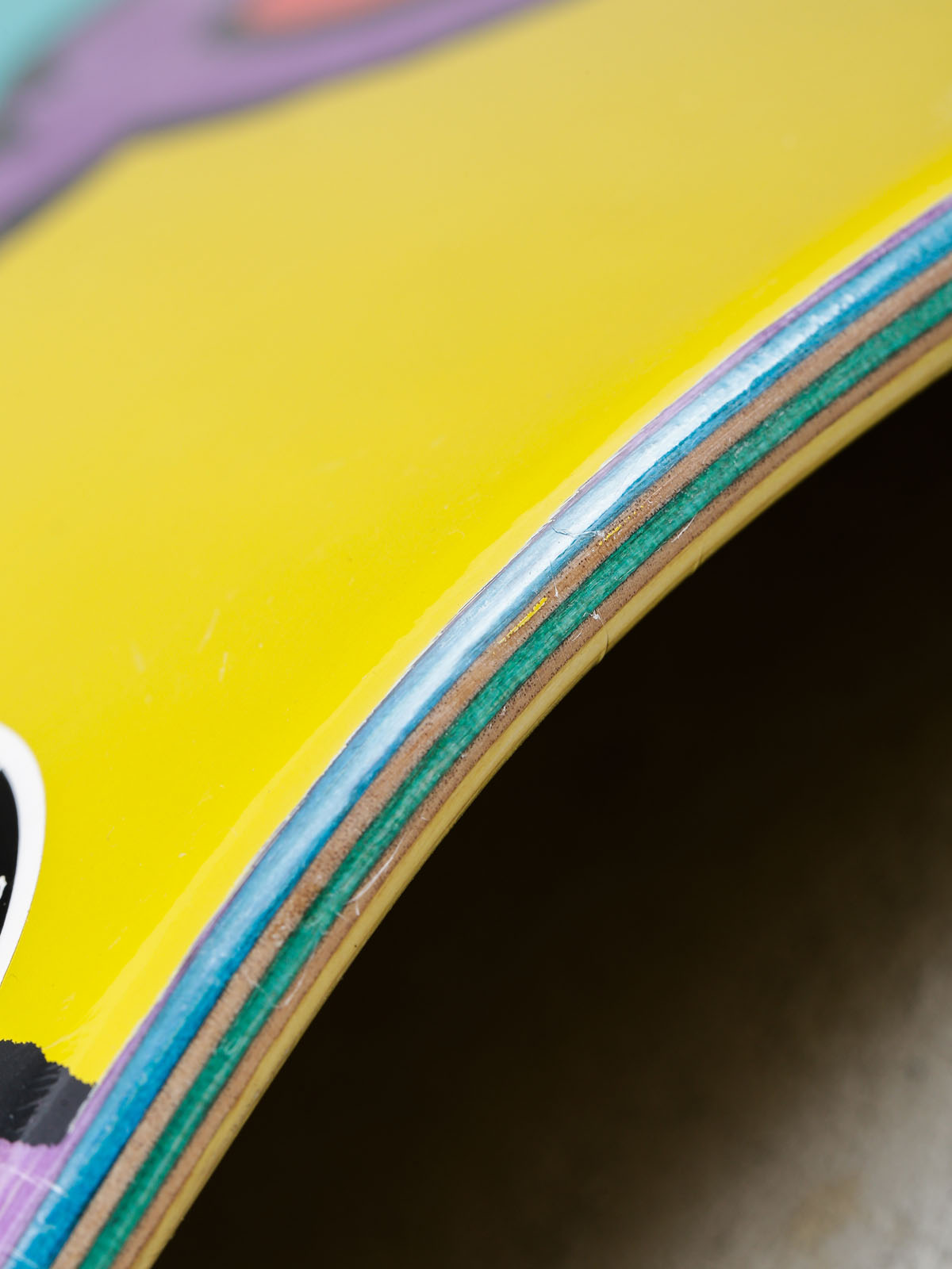 Blind Deck Holy Grail (teal/yellow)