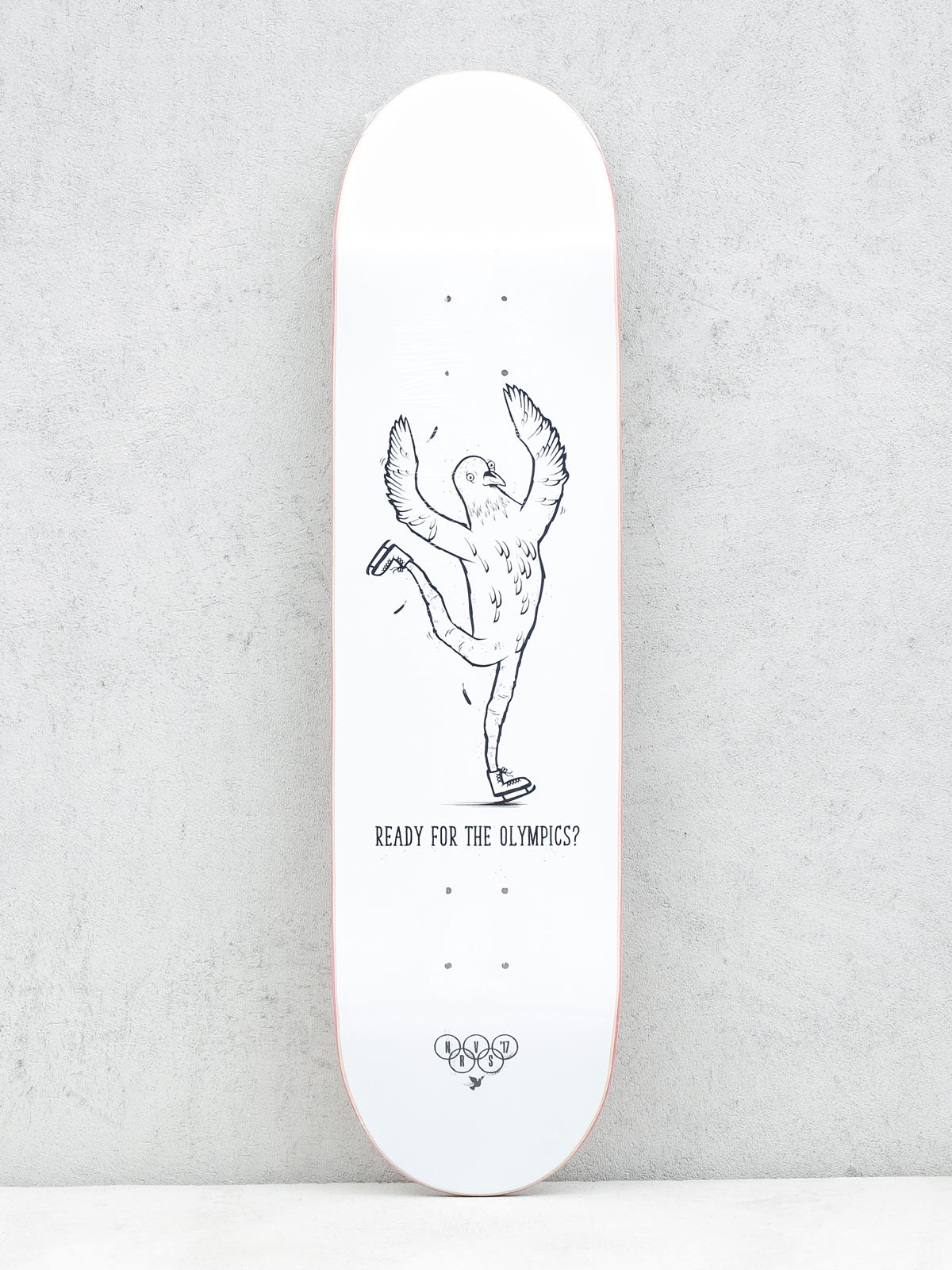 Nervous Deck Skates (white/black)