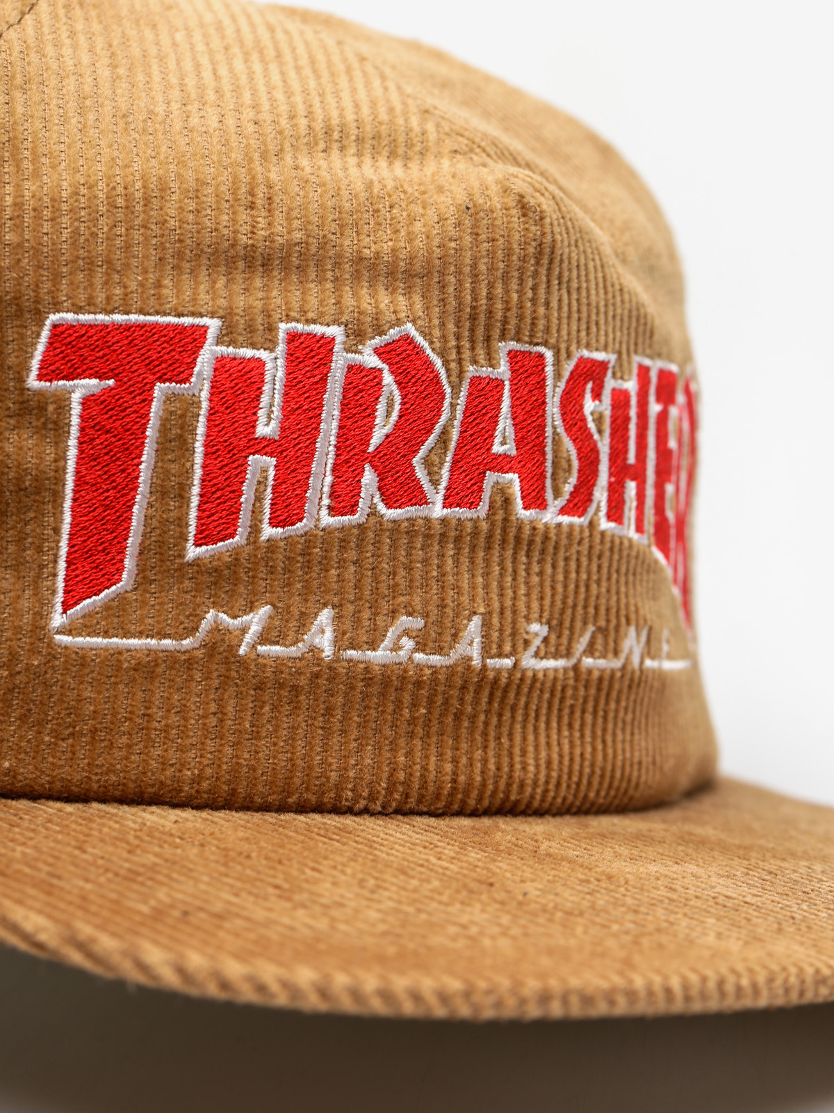 Thrasher Cap Magazine Logo Cord ZD (gold)