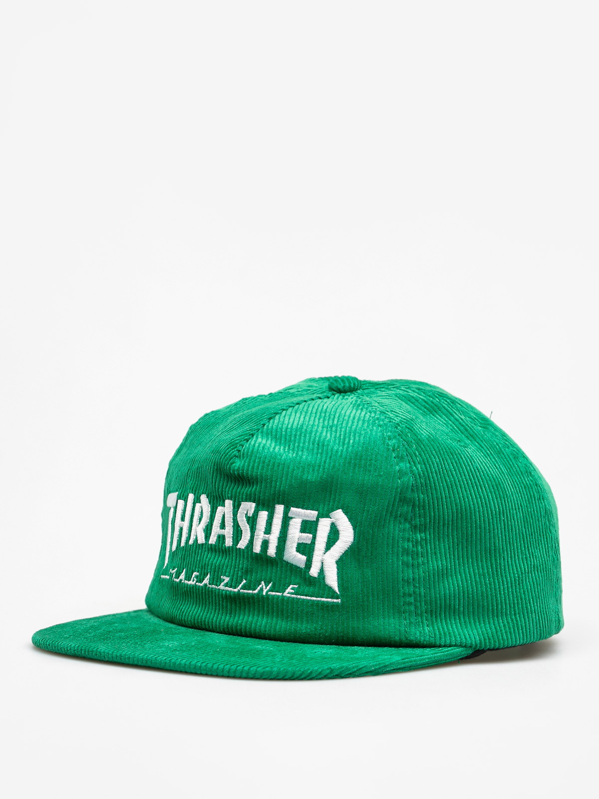 Thrasher Cap Magazine Logo Cord ZD (green)