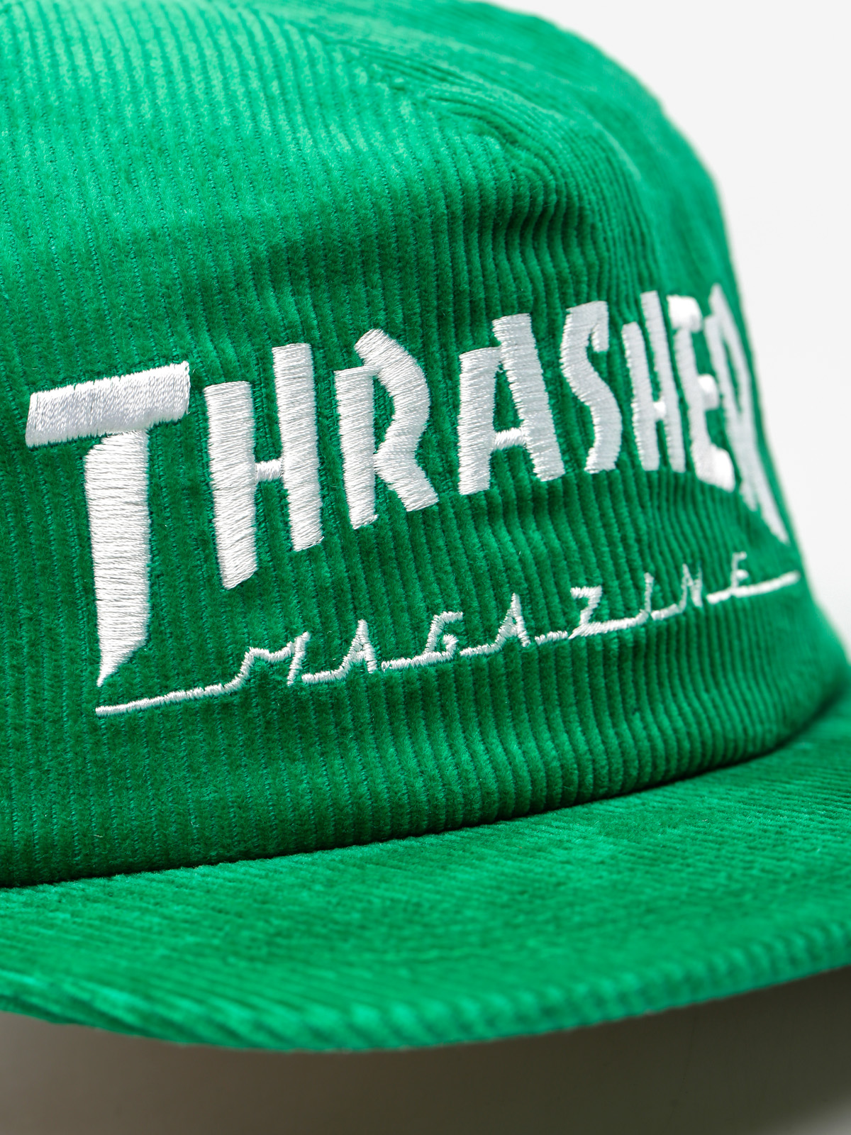 Thrasher Cap Magazine Logo Cord ZD (green)