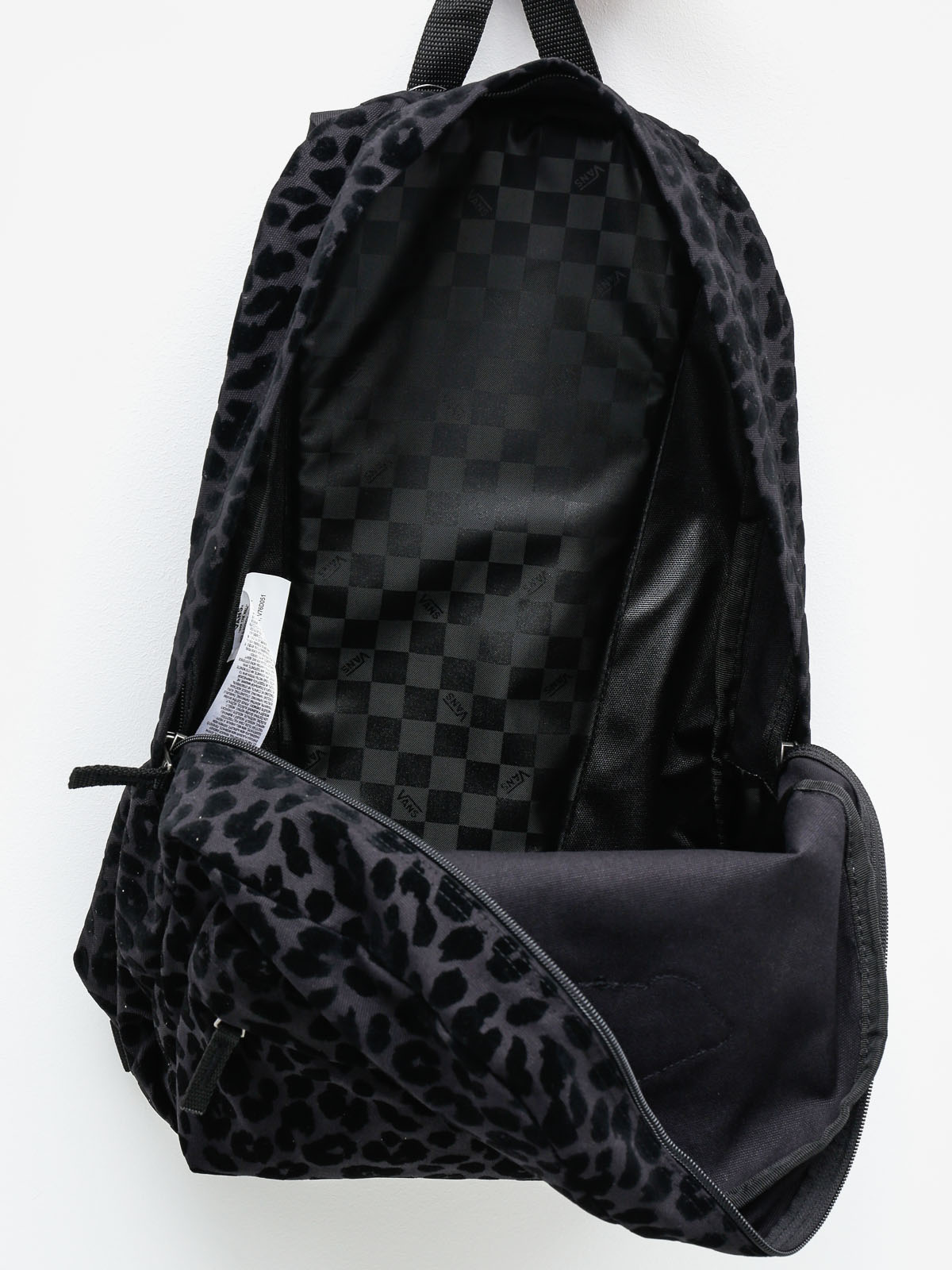 Vans Backpack Realm Backpack Wmn (black/leopar)