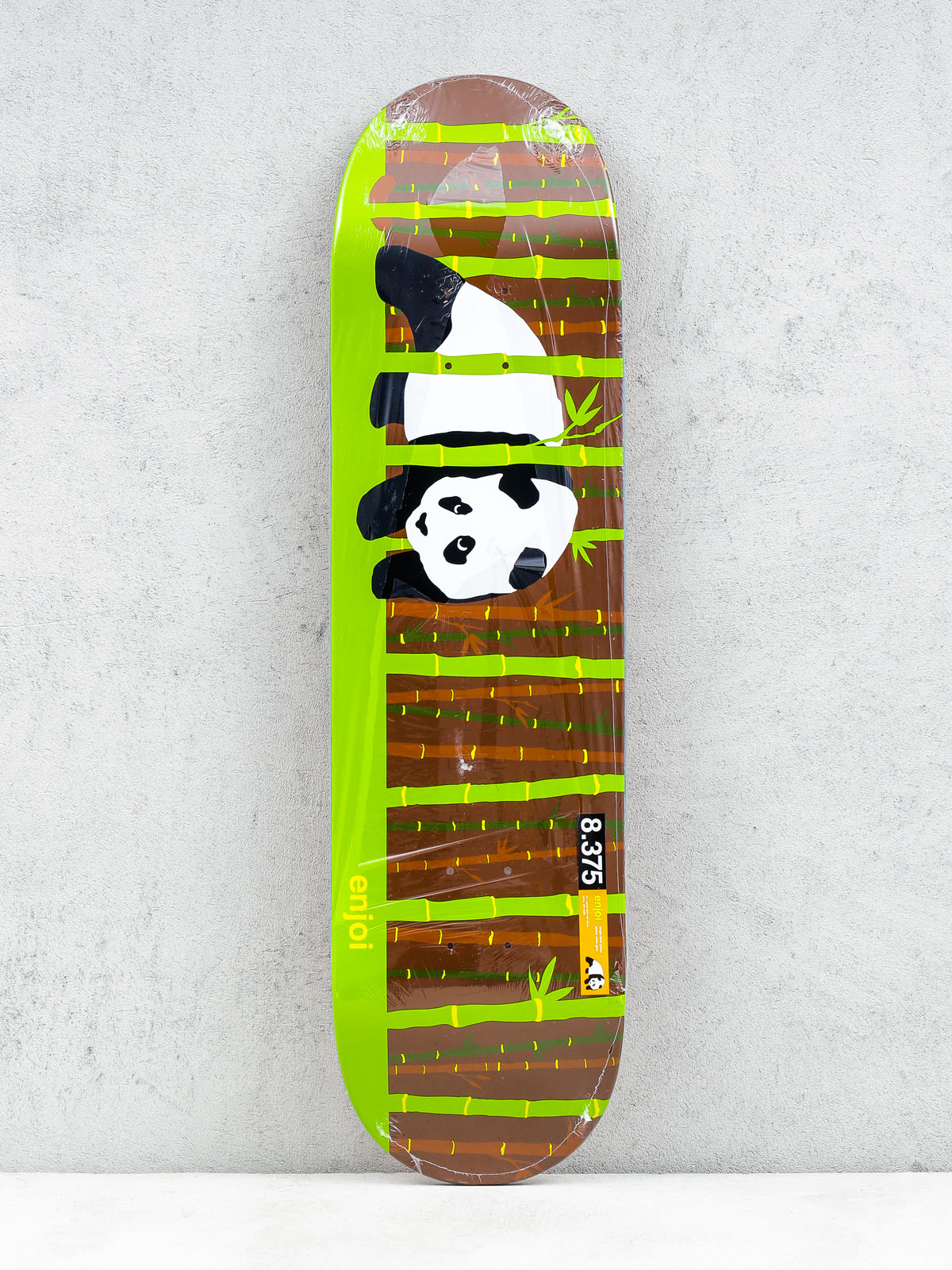Enjoi Deck Bamboo Poo Panda R7 (green/brown)