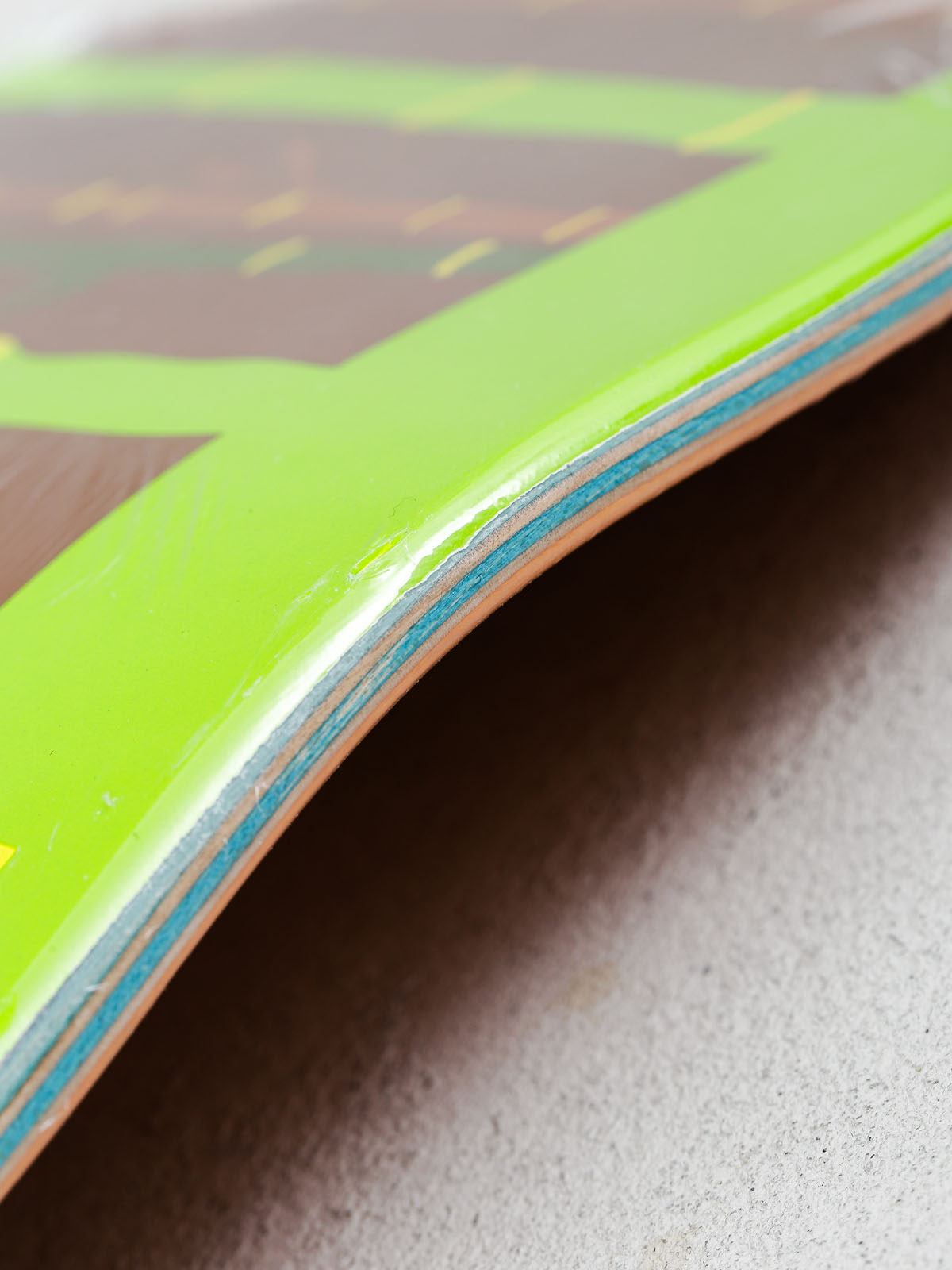 Enjoi Deck Bamboo Poo Panda R7 (green/brown)