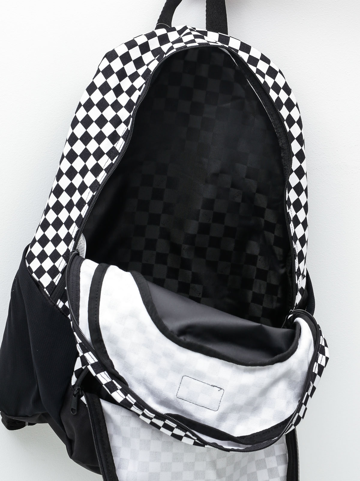 vans van doren checkerboard backpack