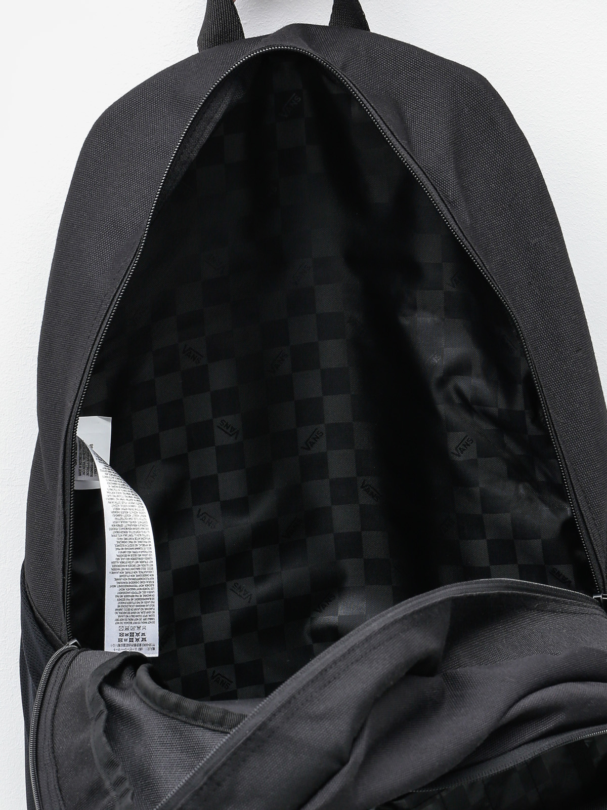 black van backpack