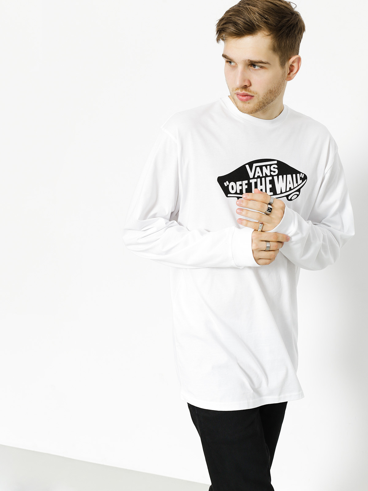 Vans Longsleeve OTW (white/black)