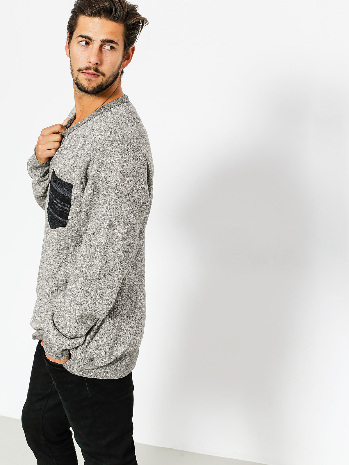 Element Sweatshirt Cleaven Cr (grey heather)