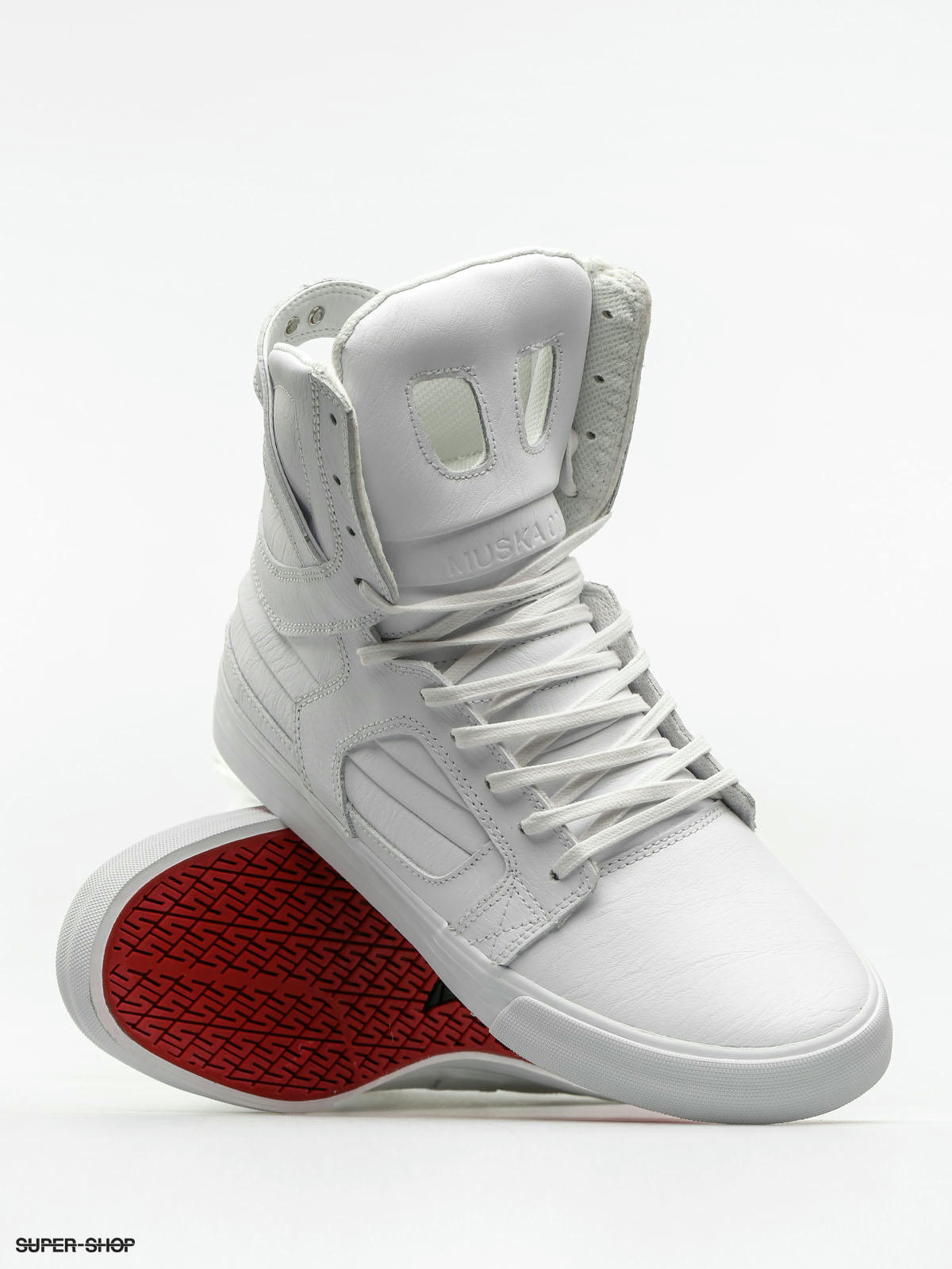 Shoes Skytop II (white/white red)