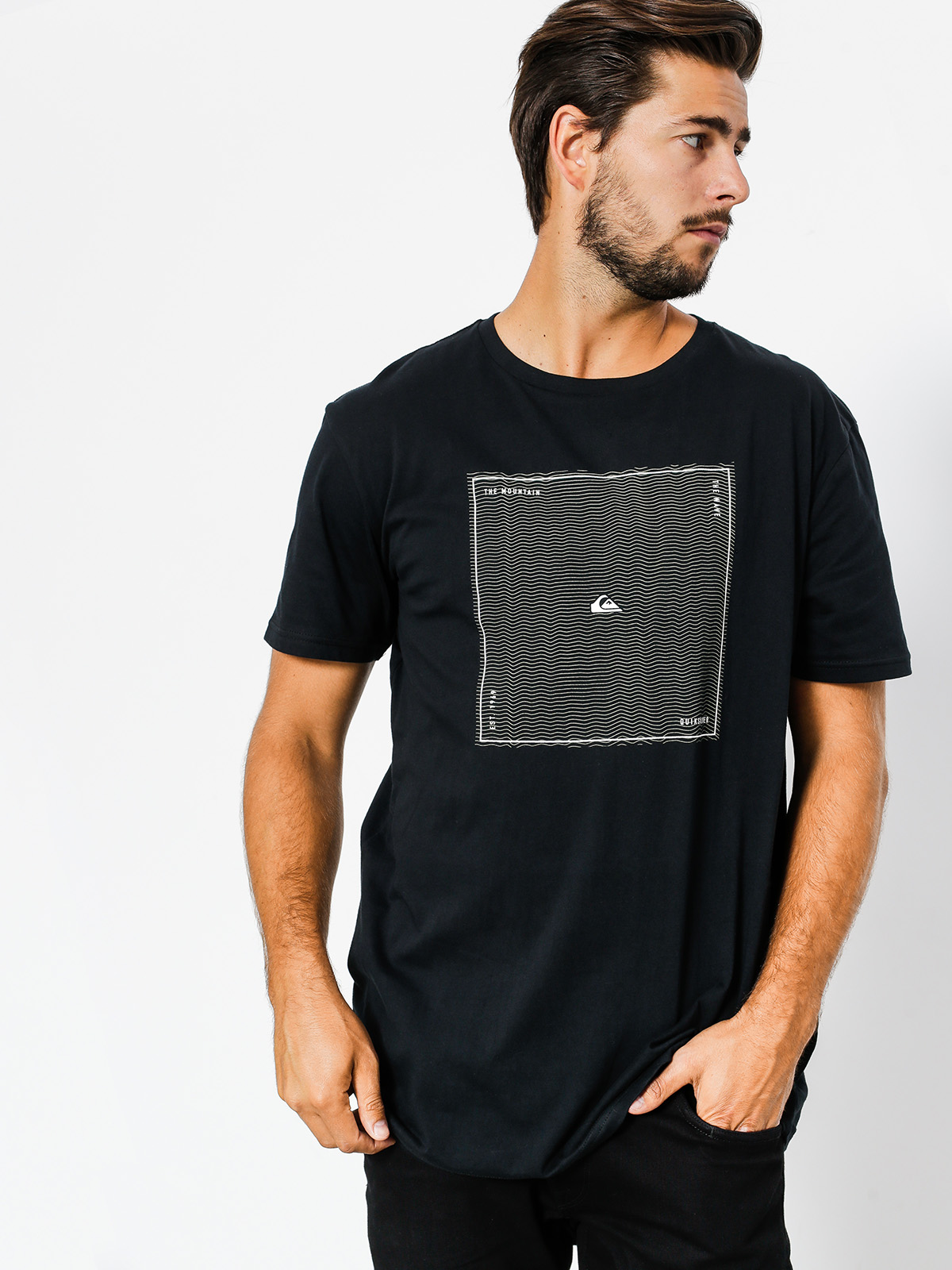Quiksilver T-shirt Heat Waves (black)