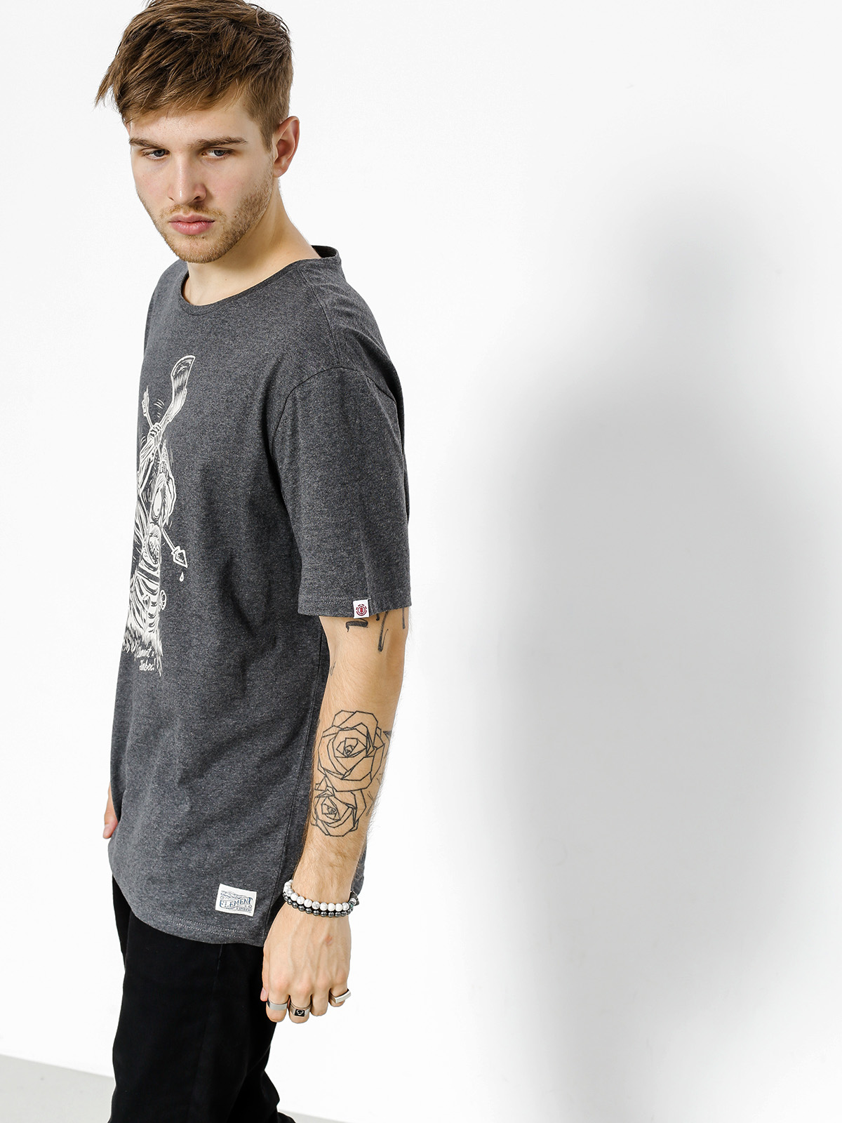 Element T-shirt Grounded (charcoal heatherr)