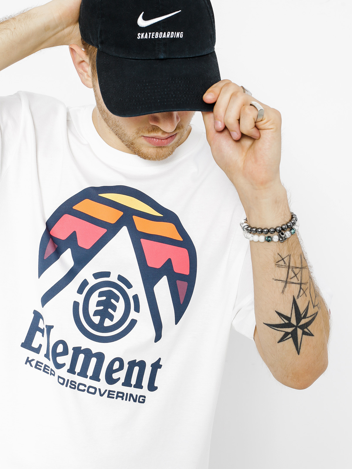 Element T-shirt Cliff (optic white)