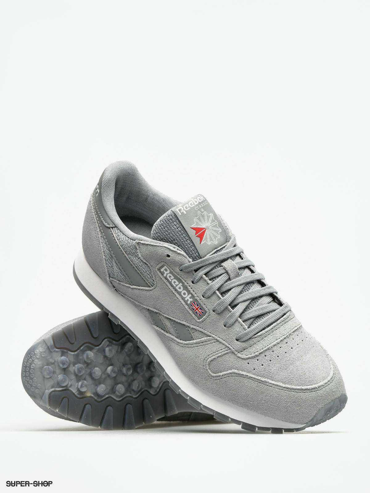 Shoes Cl Leather Nm (flint grey/white)