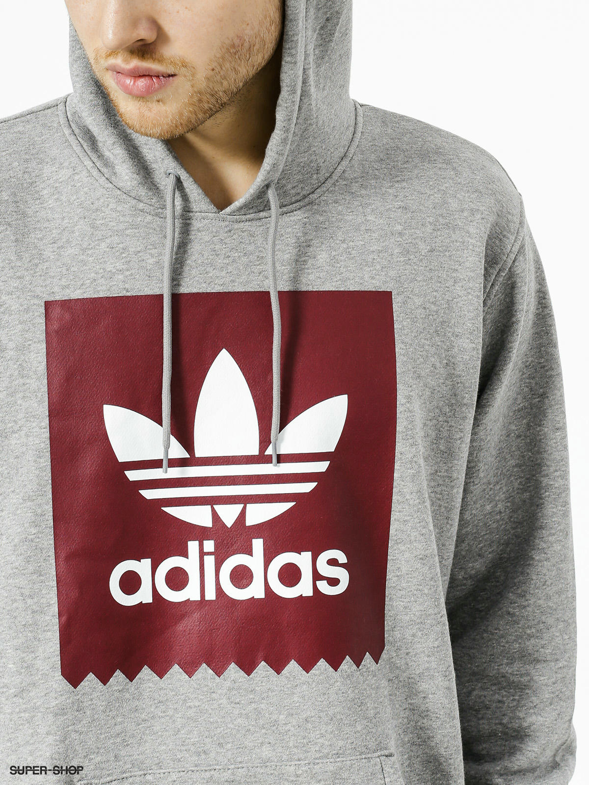 adidas collegiate burgundy hoodie