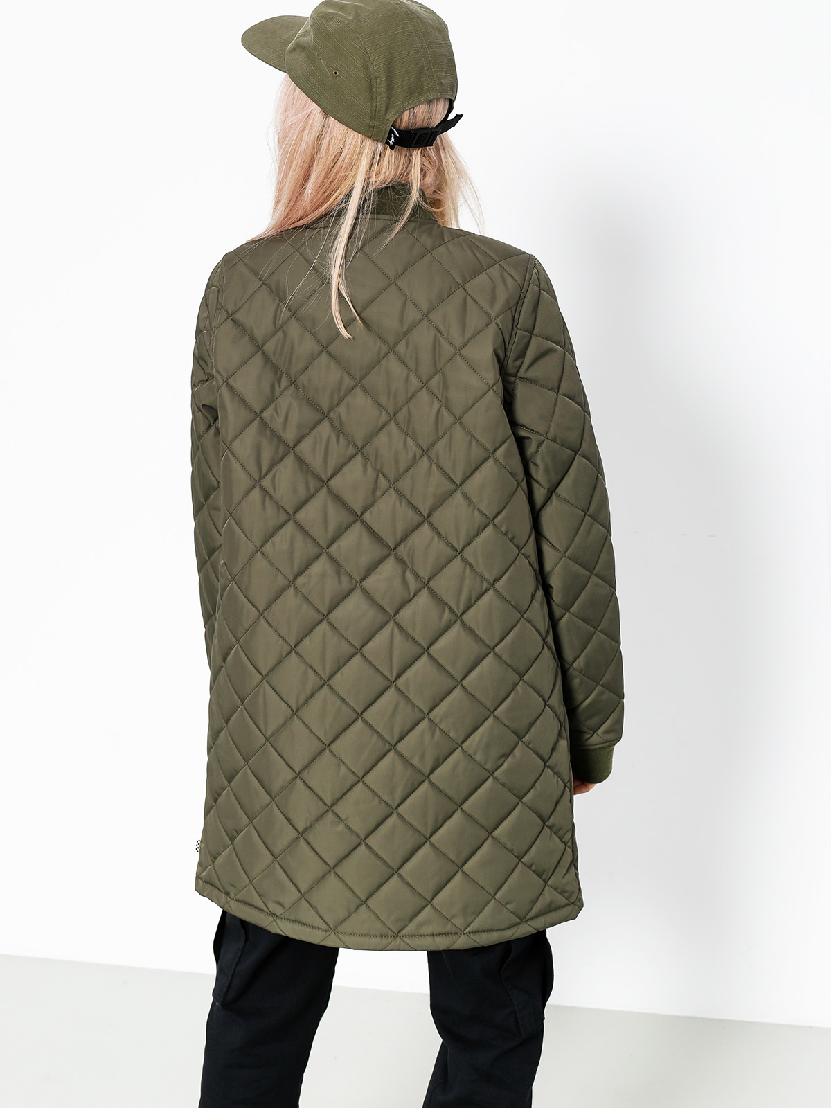 Vans Coat Boom Boom Quilted Wmn (grape/leaf)