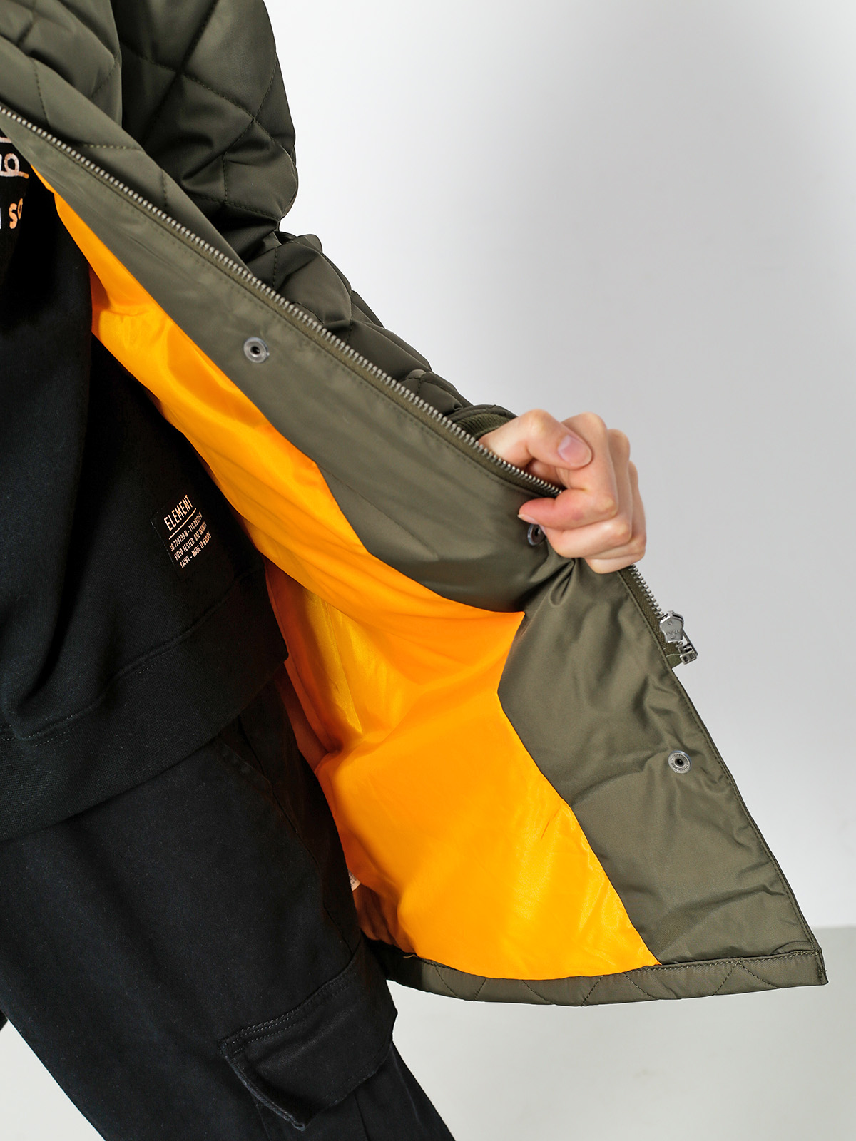 Vans Coat Boom Boom Quilted Wmn (grape/leaf)