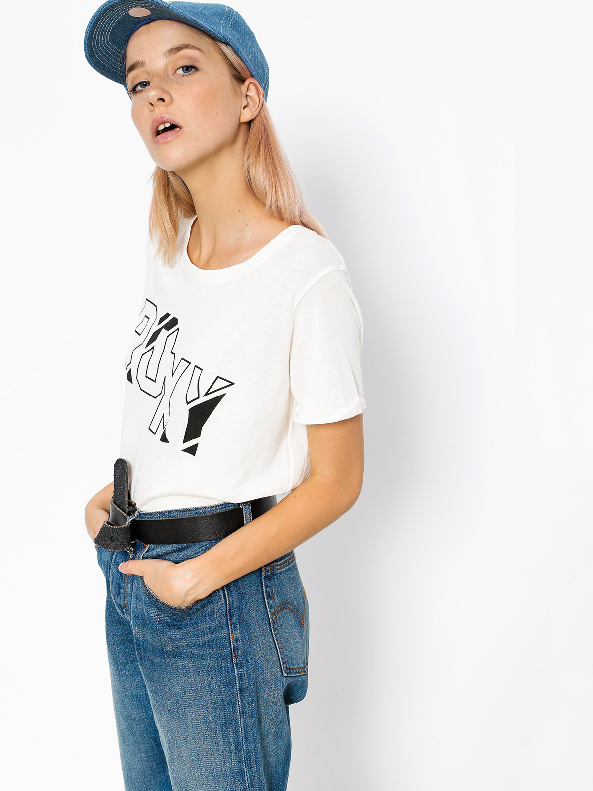Roxy T-shirt Electric Feel Wmn (marshmellow)
