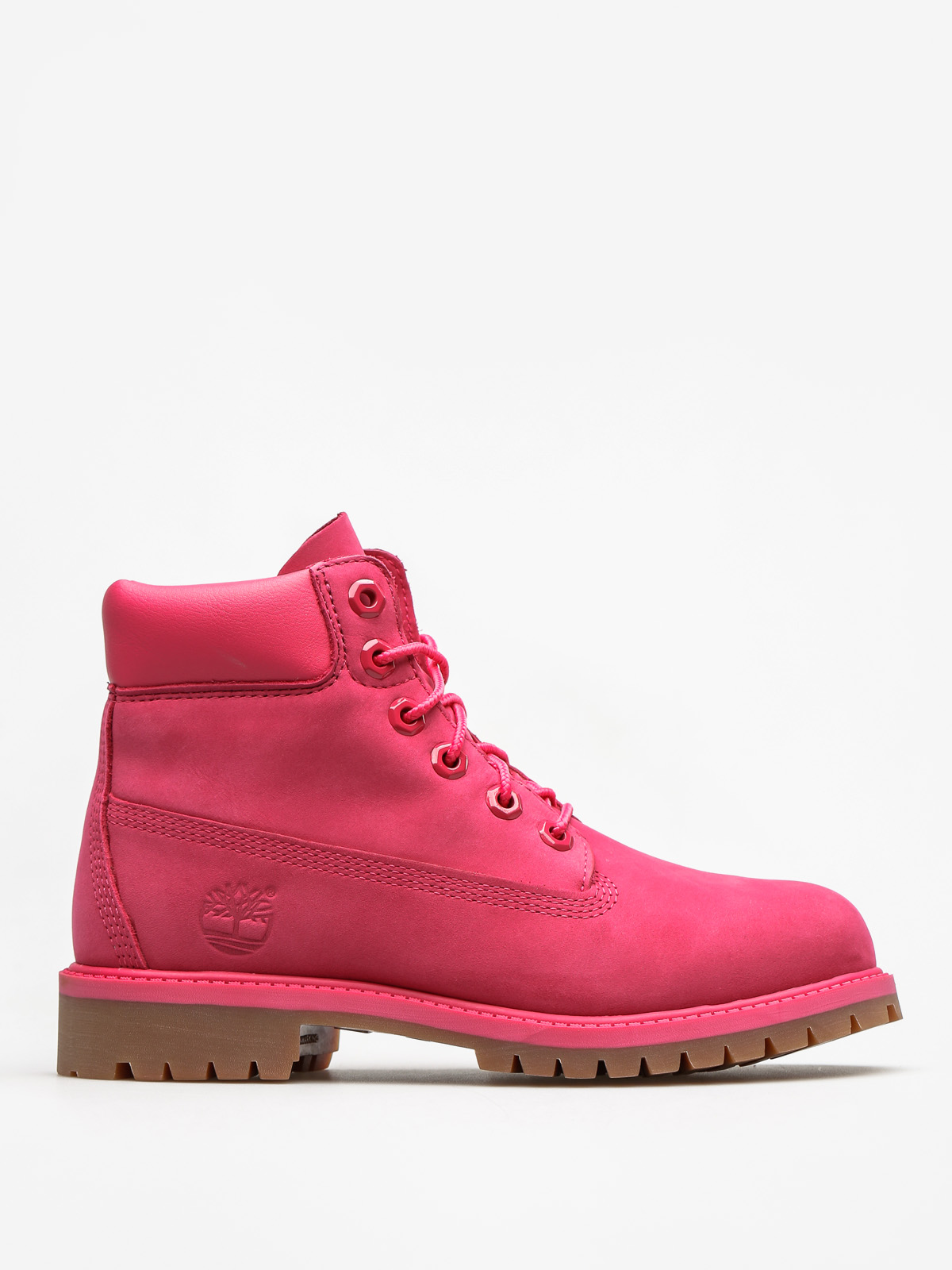 Timberland Kids shoes 6 In Premium Wp (bright pink nubuck)