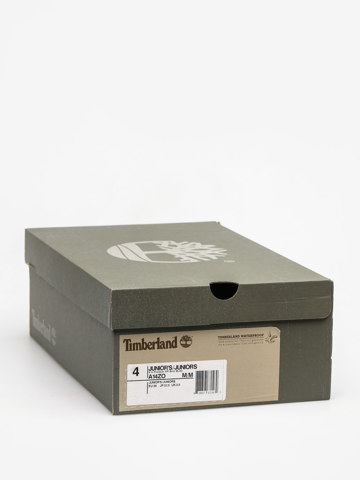 Timberland Kinderschuhe 6 In Premium Wp (black nubuck)