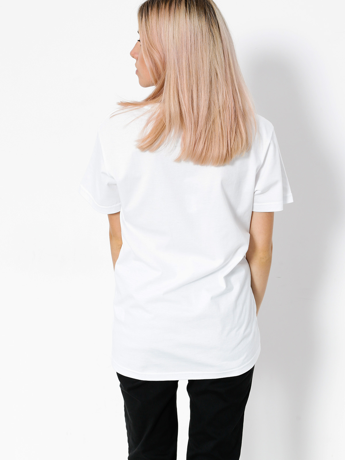 Intruz T-shirt Box Logo Wmn (white)