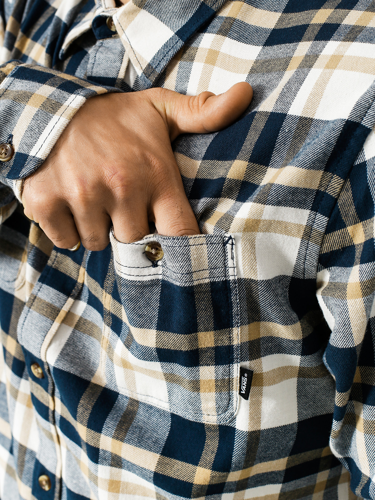 Vans Shirt Banfield Ii Dress (blues)