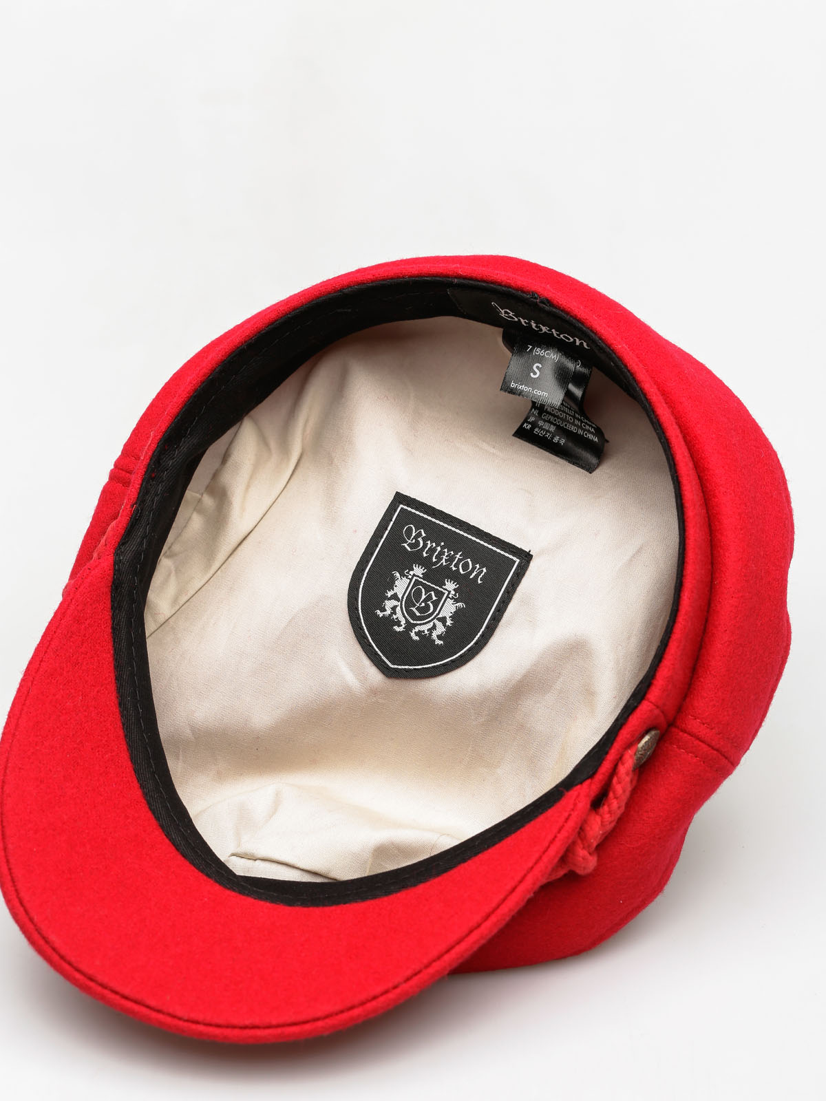 brixton red cap