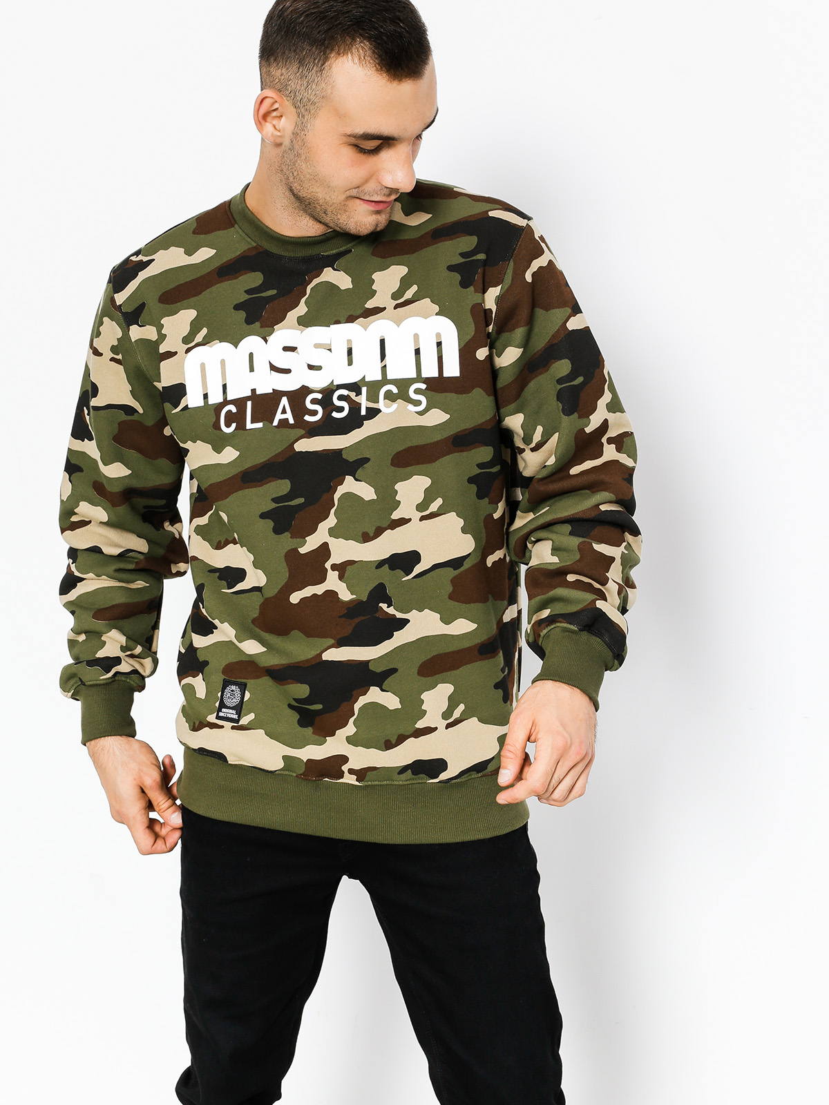 MassDnm Sweatshirt Classics (woodland camo)